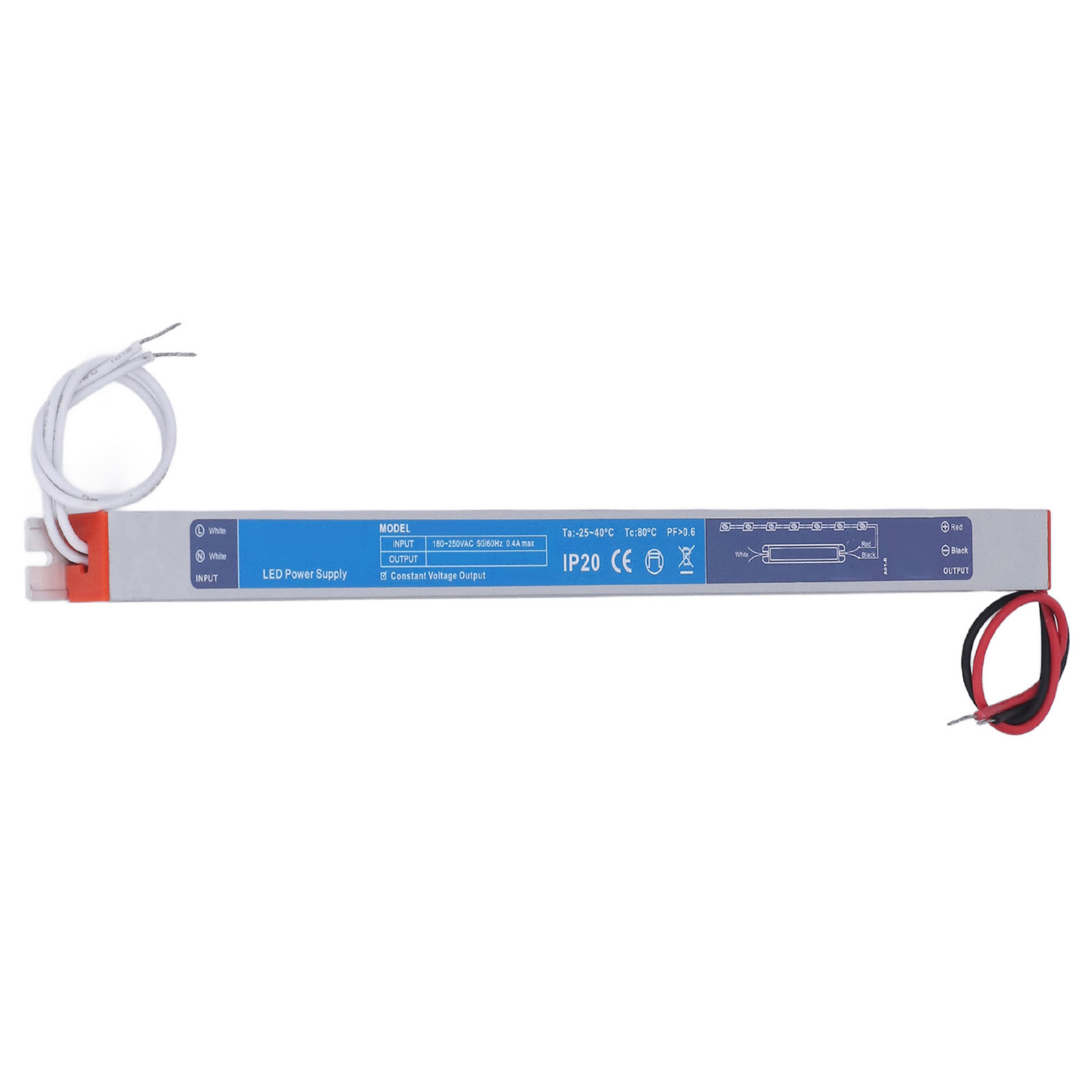 Led-transformator-treiber, Konstantspannung, Ultradünnes Miniatur-netzteil, 36 W, Für Schaltschränke, 180–250 V Ac, 24 V, 1,5 A