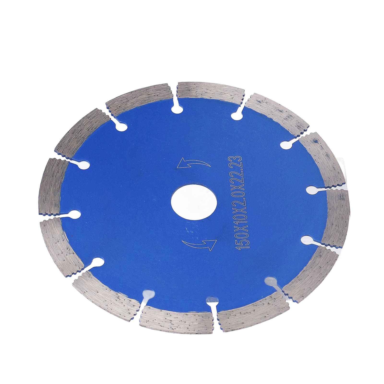 Segmentiertes Trockensägeblatt 65 Manganlegierungsstahl Diamanttrennscheiben Für Marmor 150x10x2,0x22,23 Mm