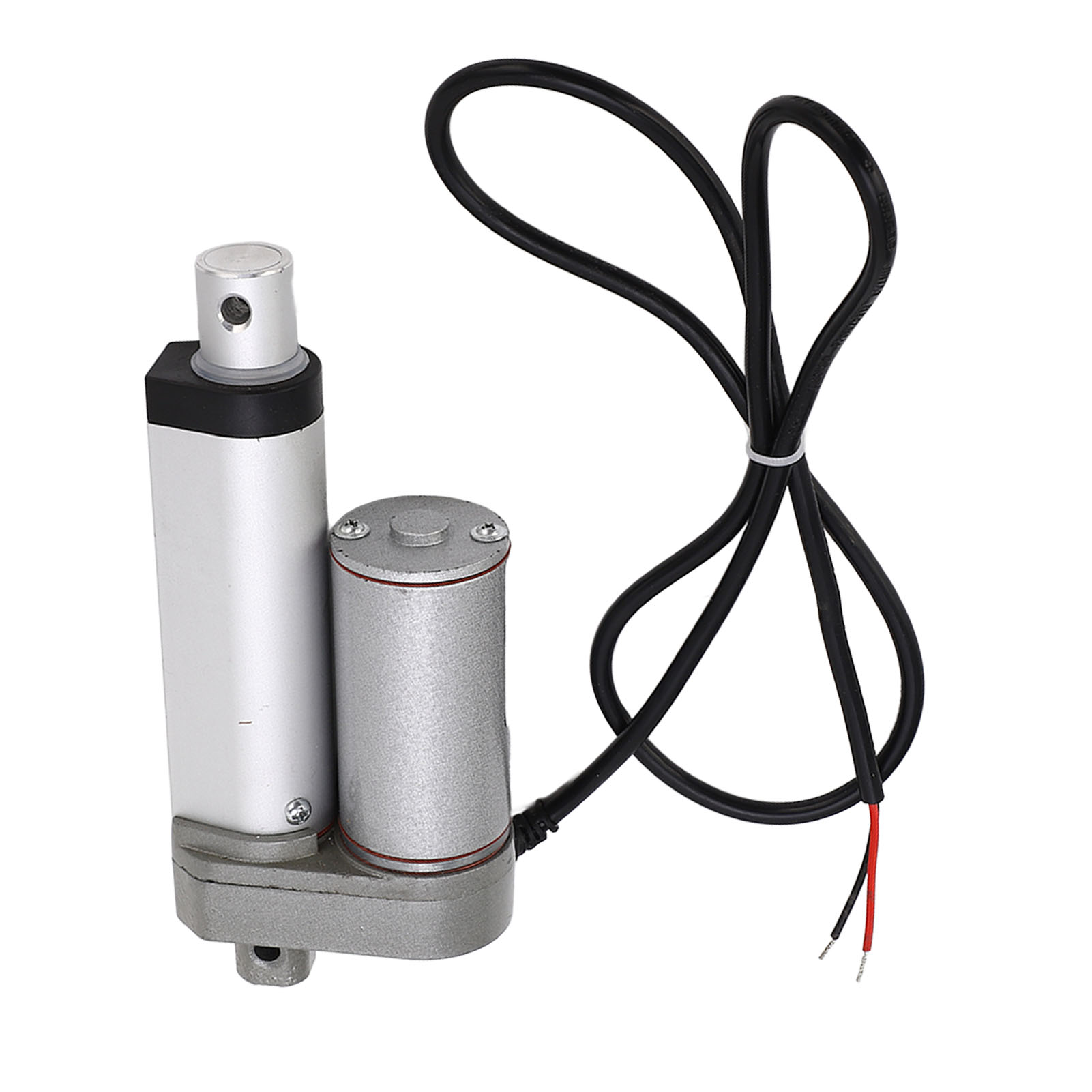 Weißer Elektrischer Linearantrieb Mit 50 Mm Hub, Schutzart Ip65, 750 N, Aluminiumlegierung, 24 V, Für Massagesessel, Inklusive Fernbedienungsset
