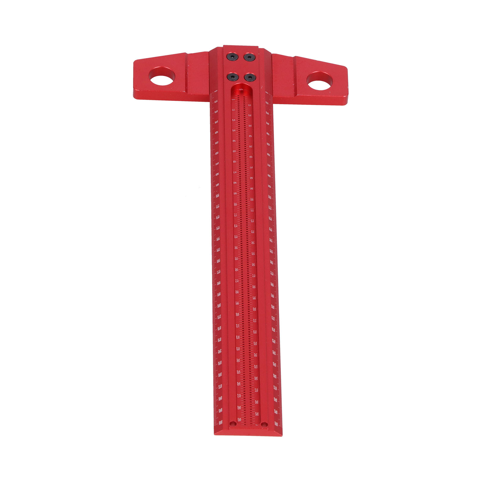 T-förmiger Winkelmesser, Rechtwinkliger Anreißer, Aluminium-markierungslehre Für Glas- Und Holzbearbeitung, 300 Mm
