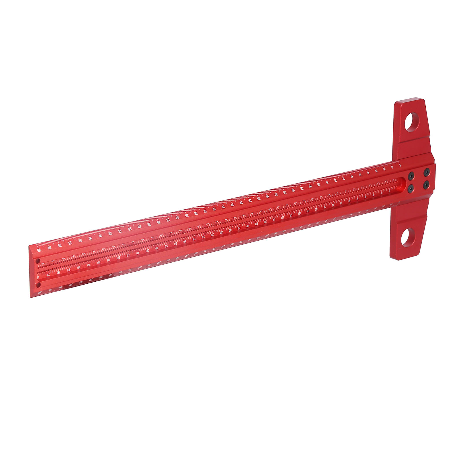T-förmiger Winkelmesser, Rechtwinkliger Anreißer, Aluminium-markierungslehre Für Glas- Und Holzbearbeitung, 400 Mm