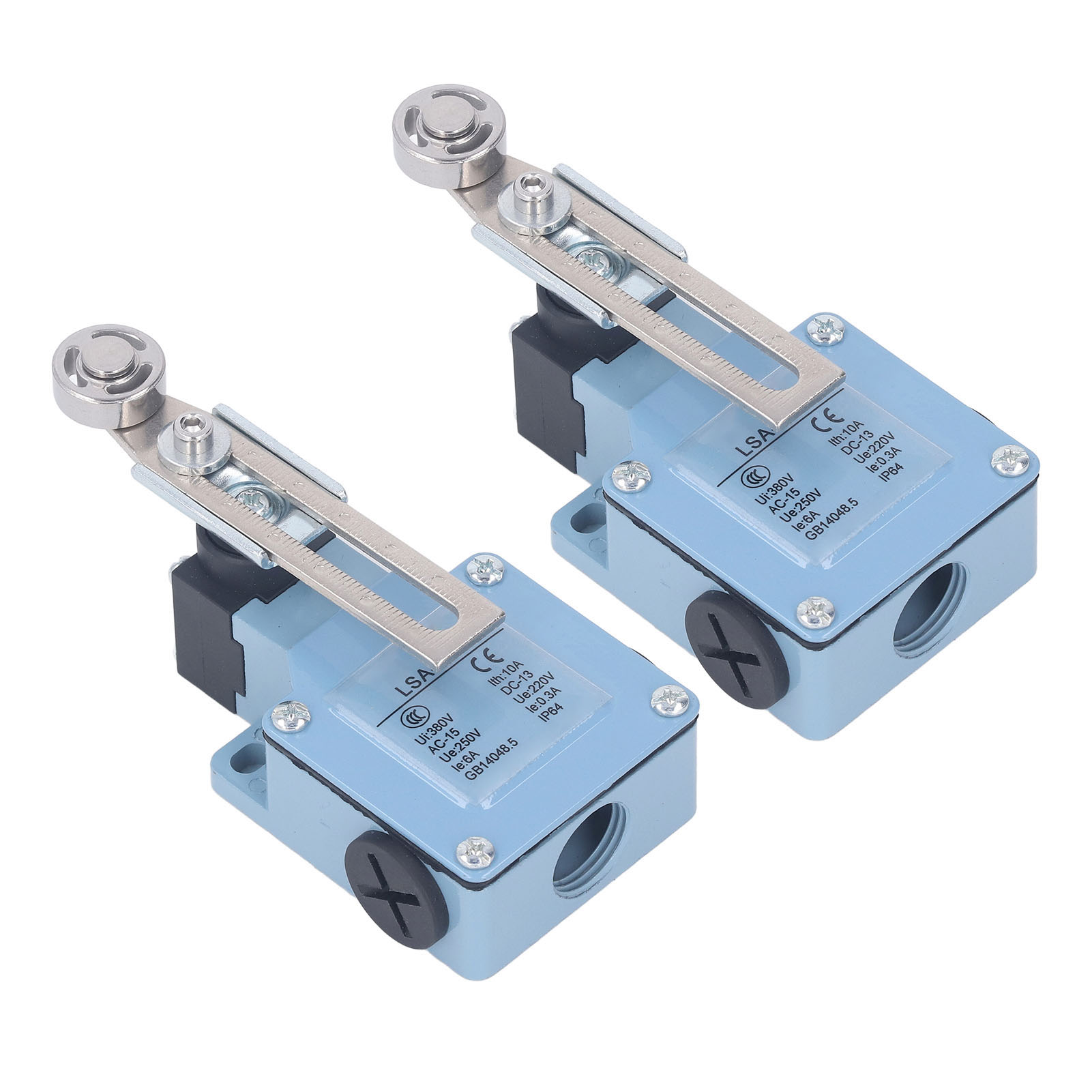 2 Stück Momentan-endschalter Mit Einstellbarer Rollen-mikro-endschalterfunktion Für Cnc-fräsen, 3d-drucker Und Plasmaschneider (250 V/220 V)