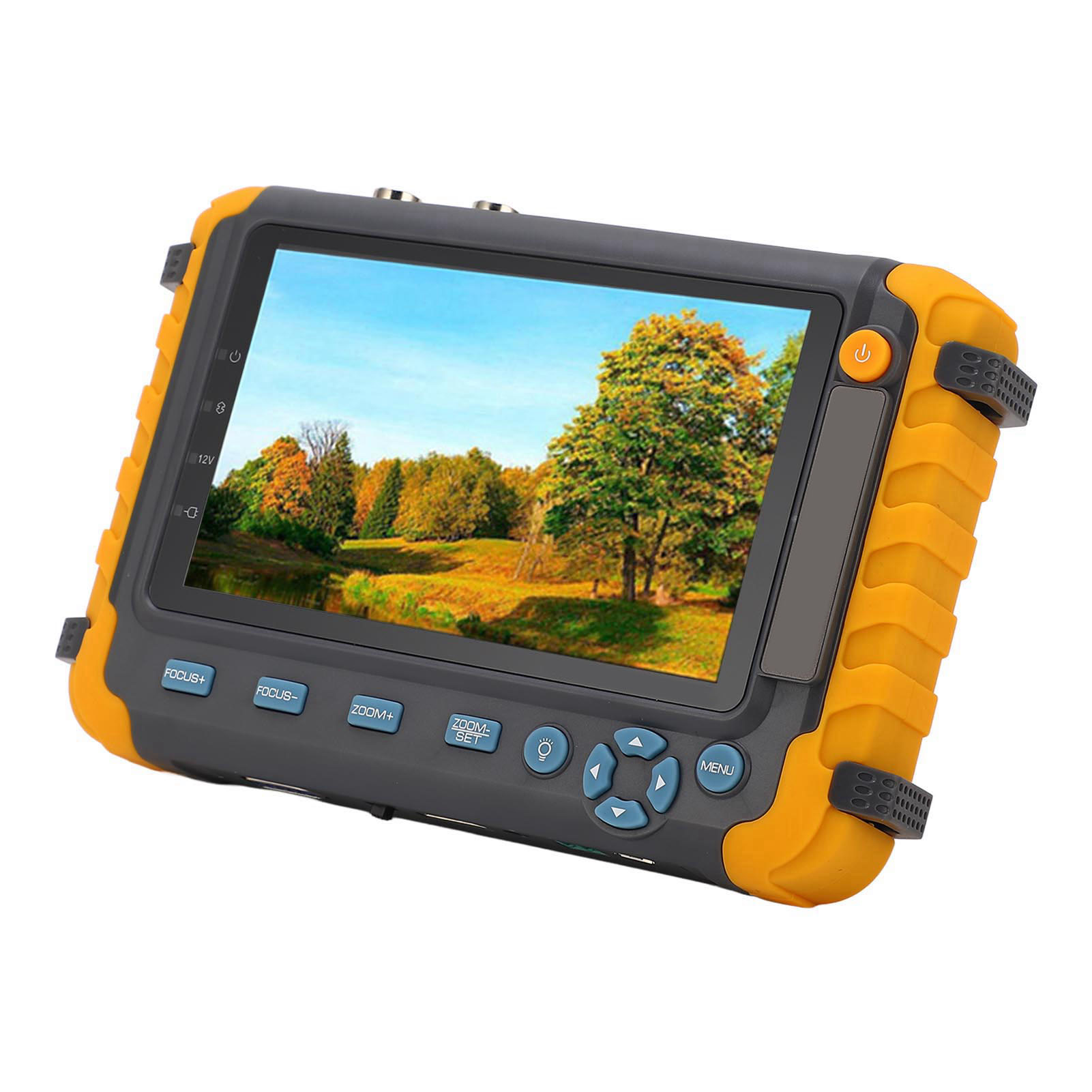 Cctv-kameratester, 8 Mp, 5-zoll-bildschirm, Vga-hd-multimedia-schnittstelle, Koaxial-ahd-tvi-cvi-kameramonitor, 100–240 V, Eu-stecker