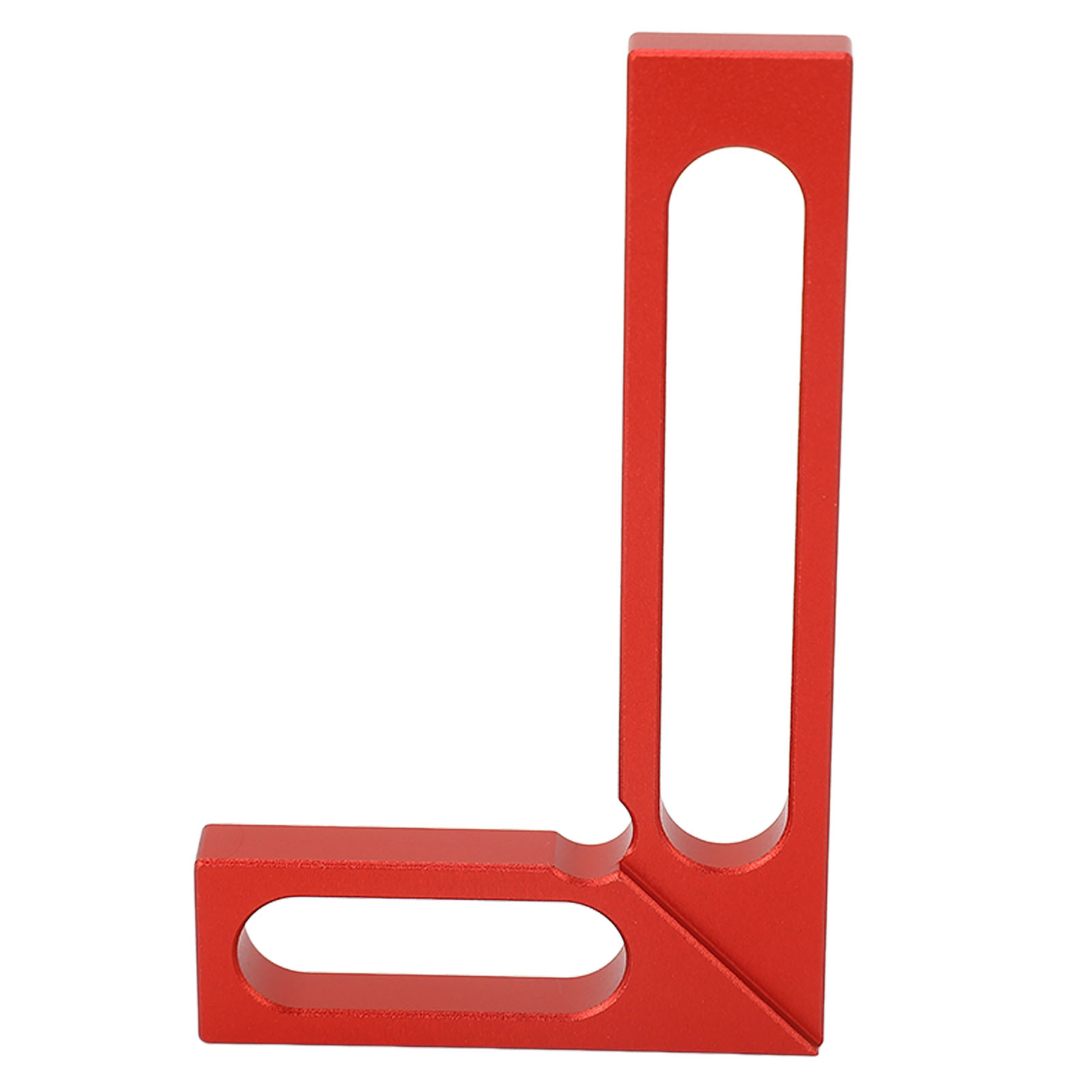Winkelmesser L-förmig, Aus Aluminiumlegierung, Zum Höhenmessen, Anreißen, 90°-winkelmesser Für Holzbearbeitung, 100 Mm / 3,9 Zoll