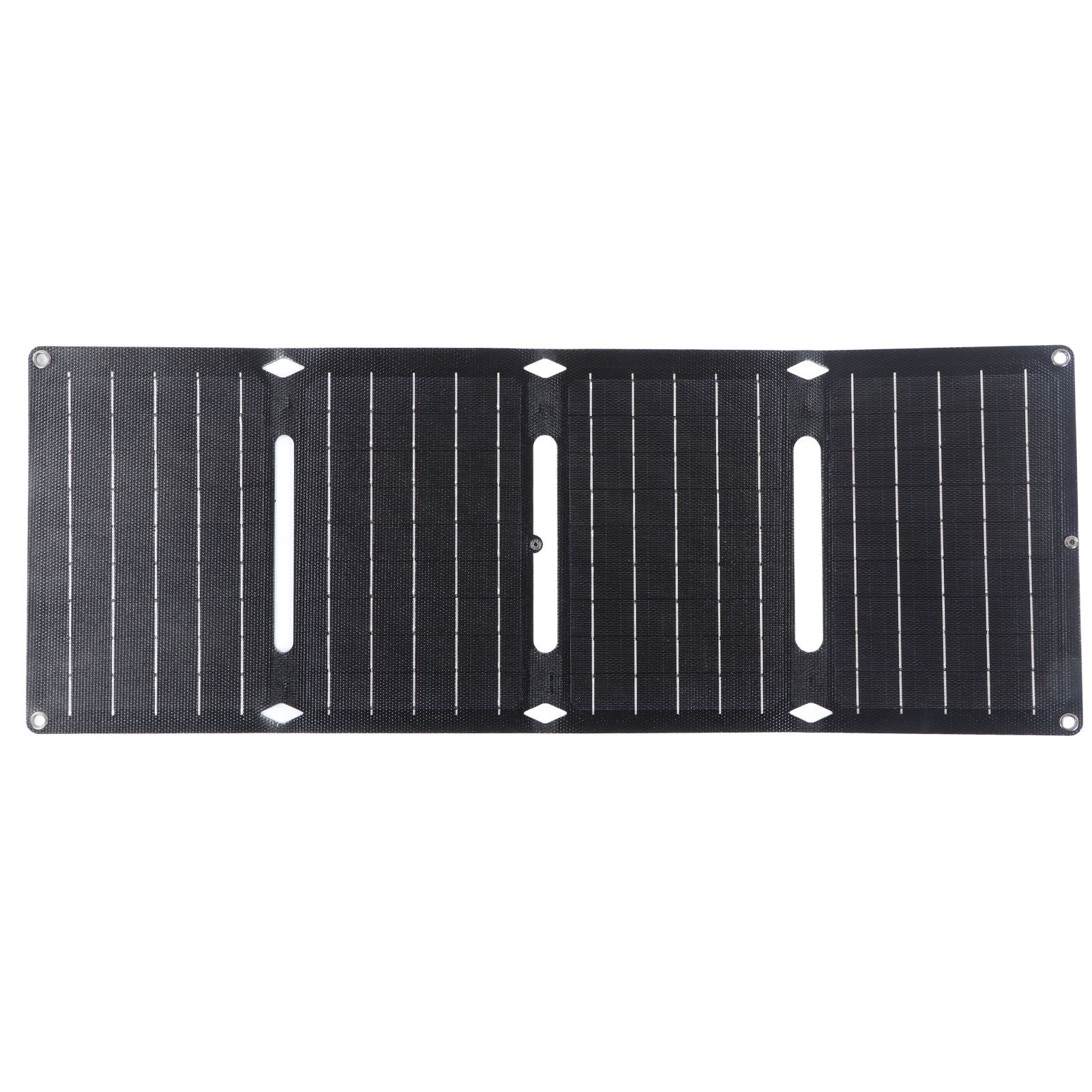 36w Tragbares Solarpanel-set, Faltbares Solarladegerät Mit 2 Usb-ausgängen Für Kameras, Handys Und Laptops