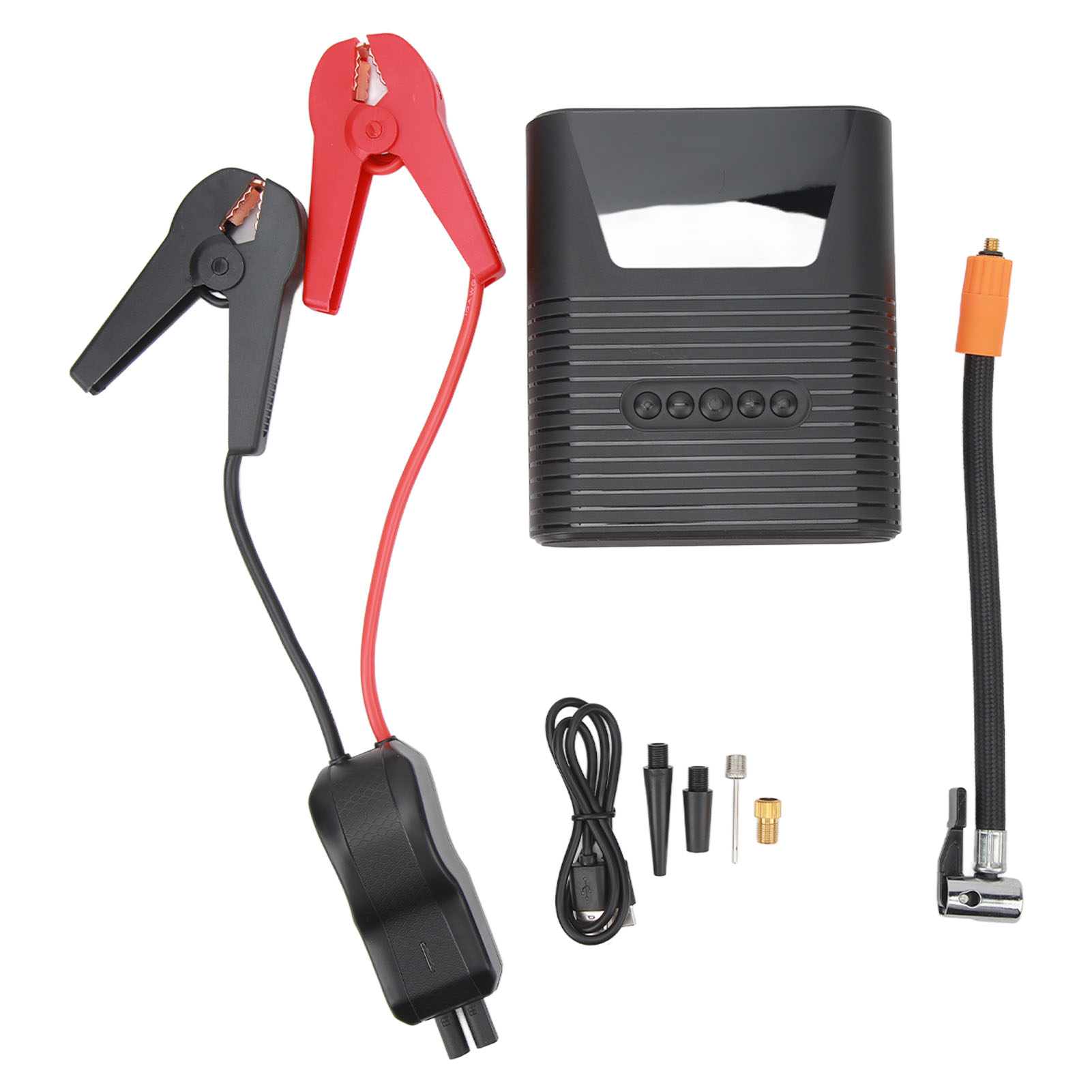 Starthilfe-reifenfüller 150psi Tragbare Kabellose Reifenluftpumpe Mit Led-licht Für Auto, Motorrad, Fahrrad, Ball