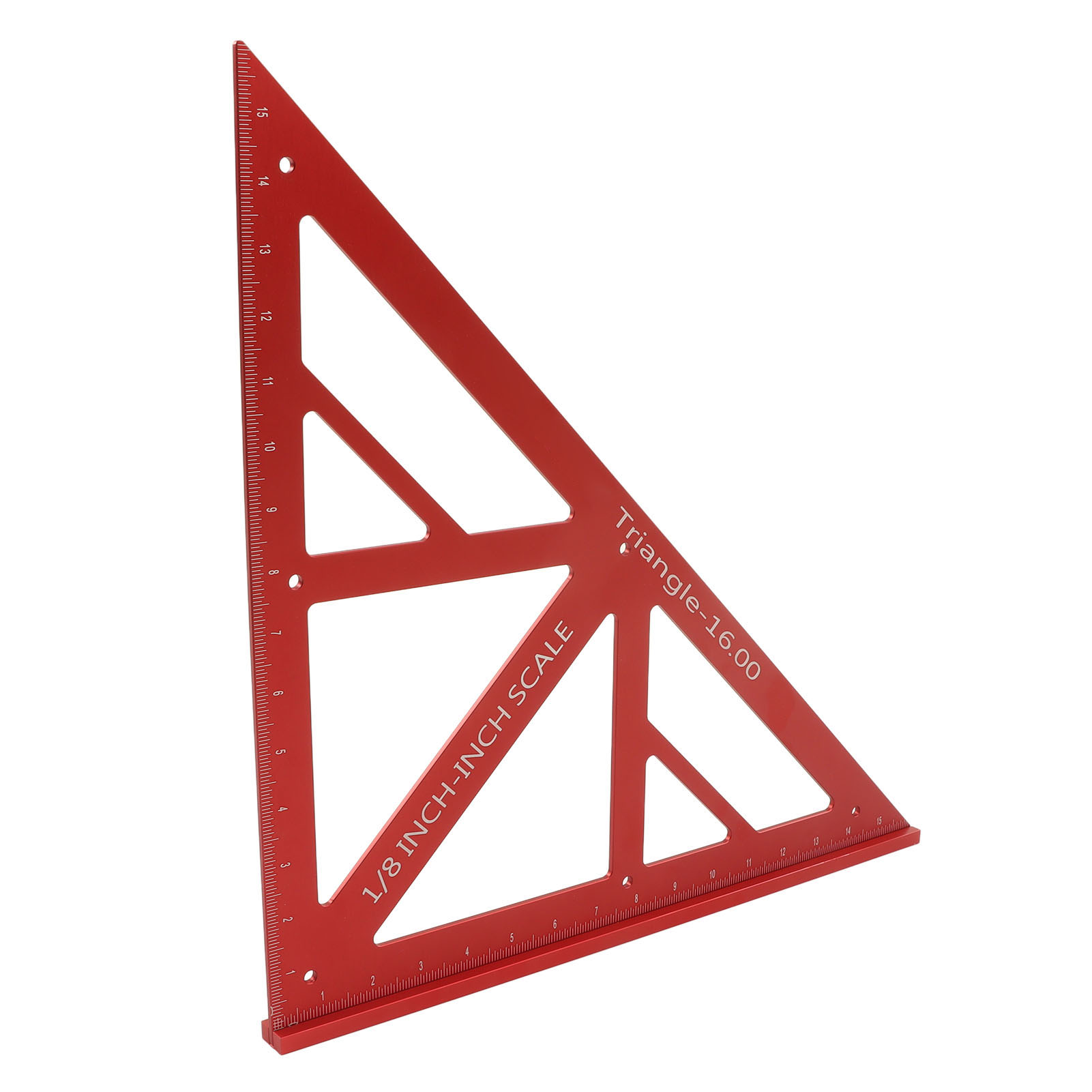 Multifunktionales Dreieck-messwerkzeug Aus Aluminiumlegierung Für Die Holzbearbeitung