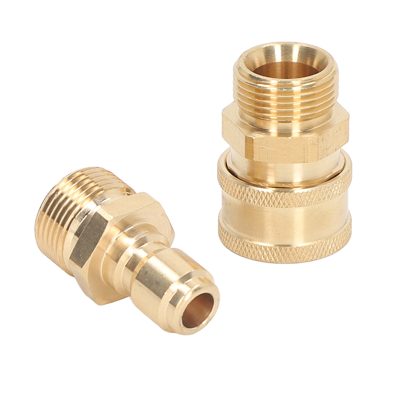 5000 Psi Hochdruckreiniger-anschlüsse, Waschmaschinen-schlauchadapter, M22x1,5 Mm Außengewinde-stecker Und -buchse