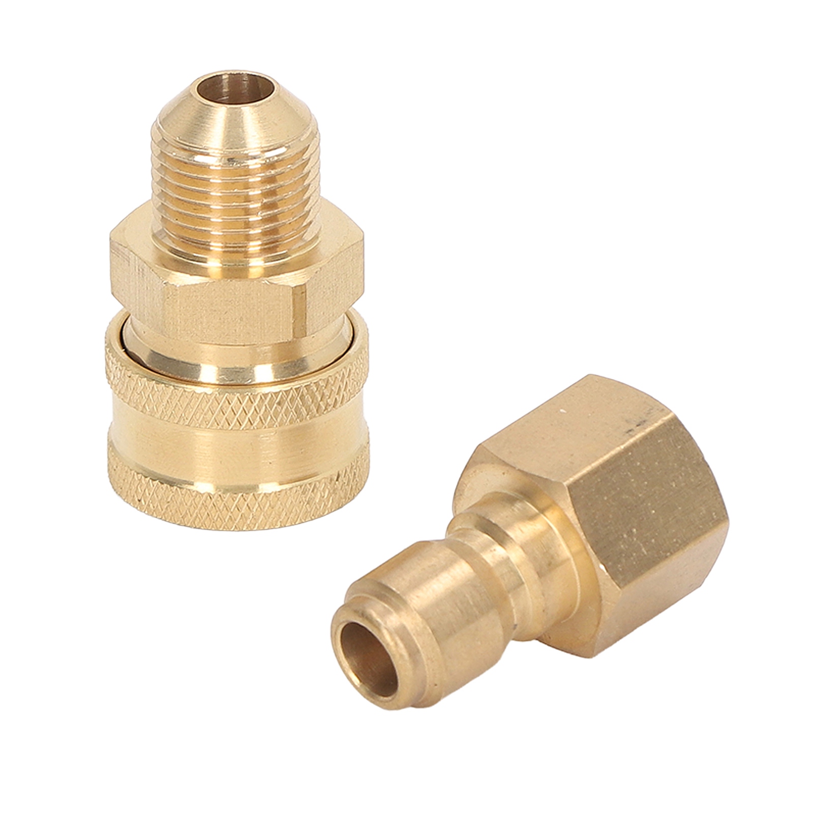 5000 Psi Hochdruckreiniger-anschlüsse, Waschmaschinen-schlauchadapter, M18x1,5 Mm Innengewinde-stecker, M18x1,5 Mm Außengewinde-buchse