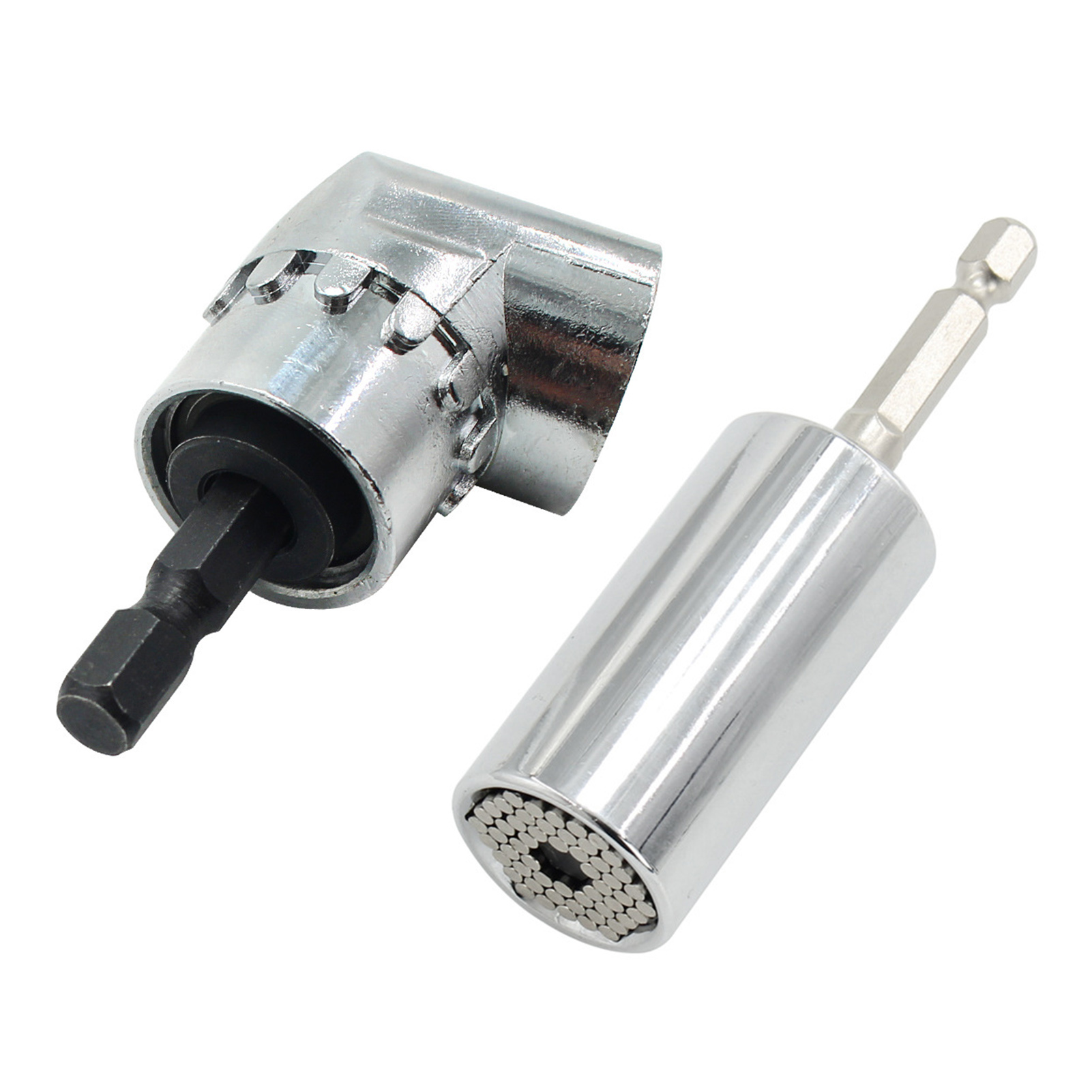 3-teiliges 105°-bohrschrauber-set Mit Ratschen-steckschlüsseladapter, Industriewerkzeug