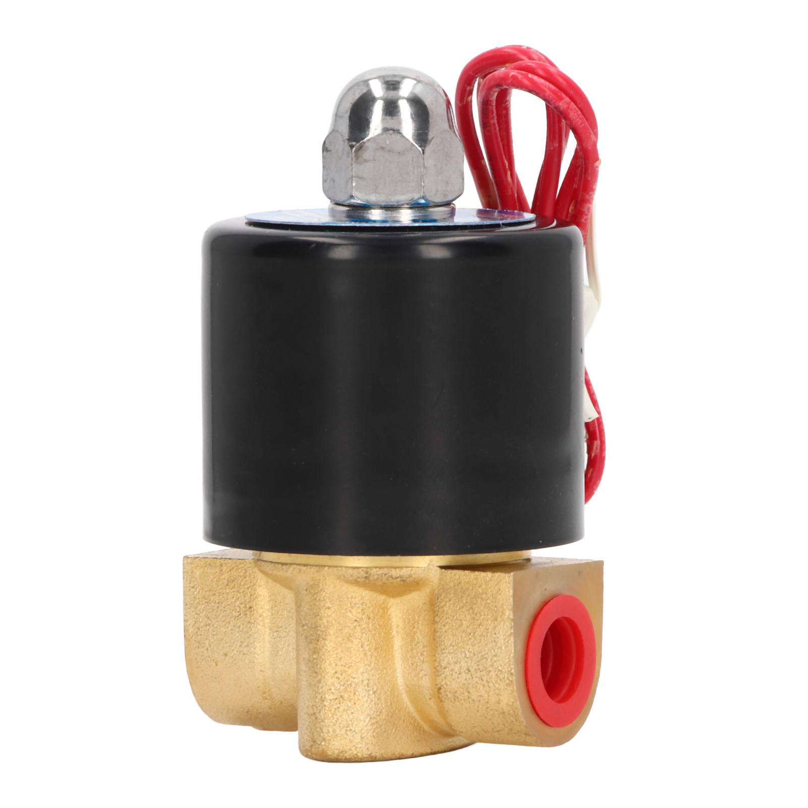Elektrisches Magnetventil Aus Messing 2w025-08, Normalerweise Geschlossen, 1/4 Zoll, 2-wege-wasserventil, 220 V