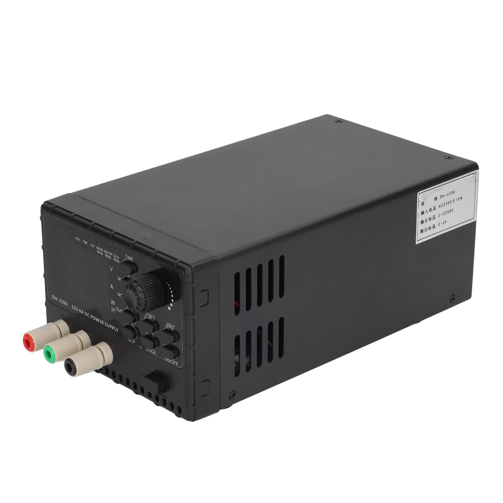 Variables Gleichstromnetzteil, 220 V Eingang, 0–32 V Dc Ausgang, 0–6 A, Einstellbares Schaltnetzteil, Eu-stecker
