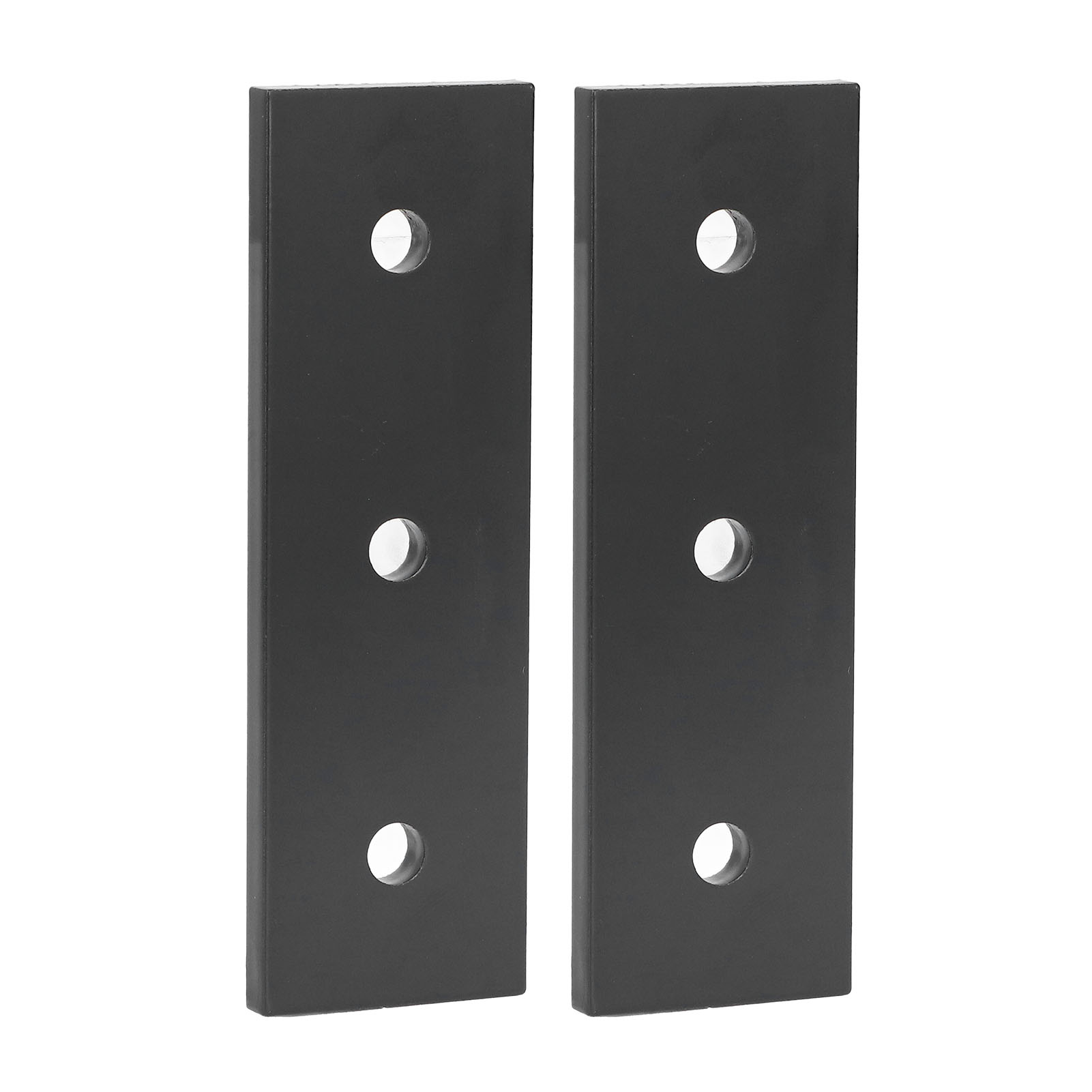 2 Stück Verbindungsplatte Aus Aluminiumlegierung Mit 3 Löchern, Flache Reparaturhalterung Für Möbel 3030