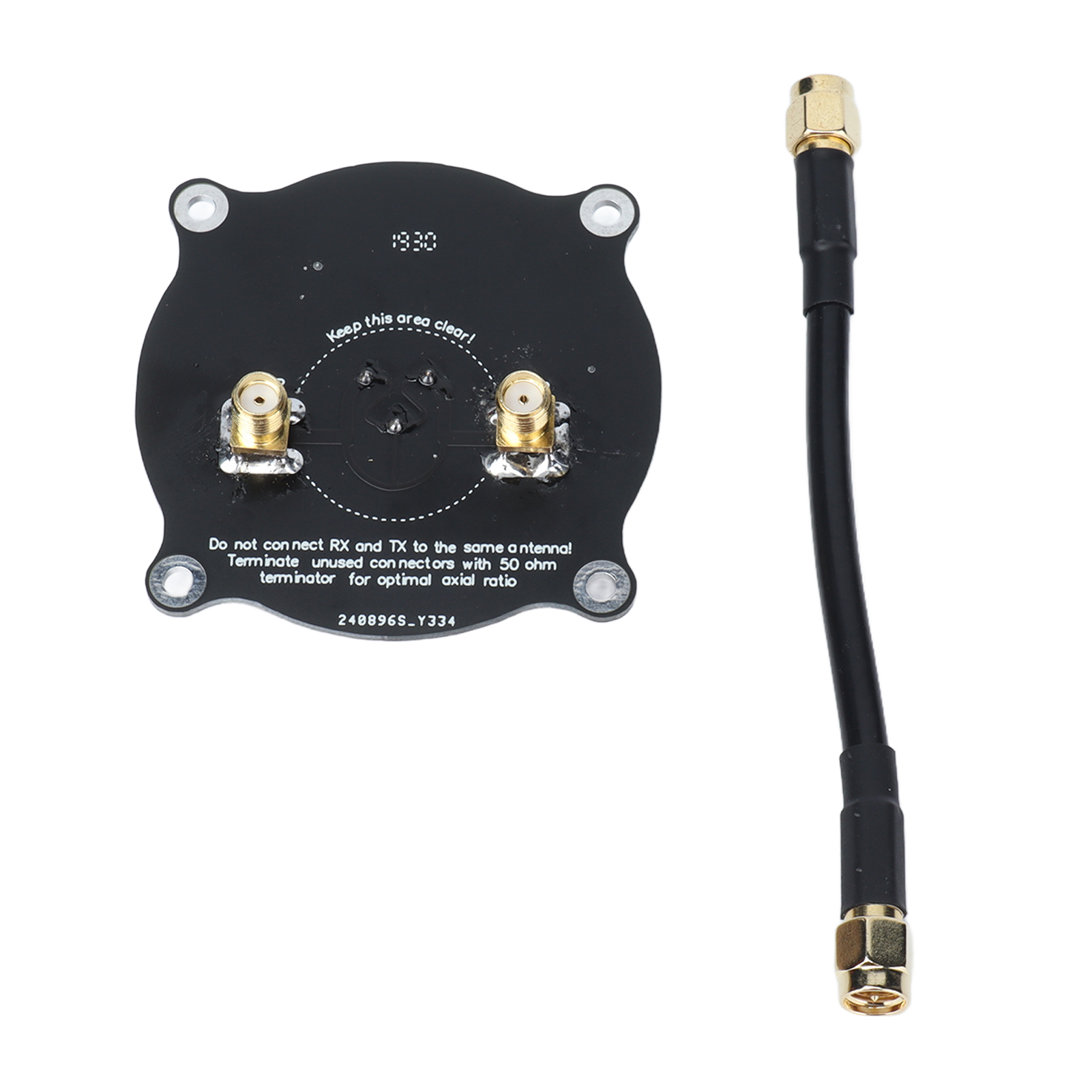 Dreifach Gespeiste Patchantenne 5,8 Ghz Richtantenne Mit Zirkularer Polarisation Für Drohnen
