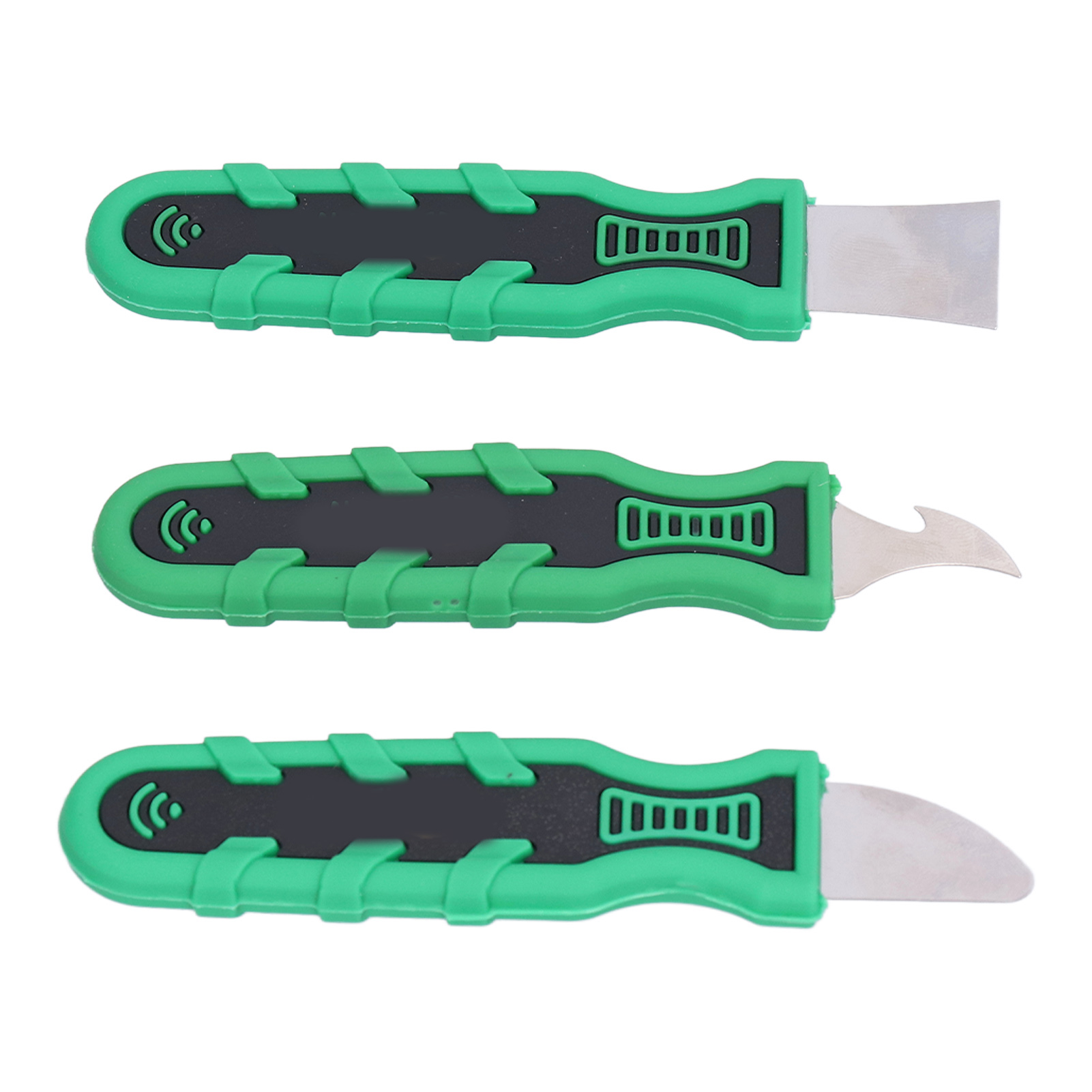 3-teiliges Spritzguss-schaber-set Mit Verschiedenen Hebelklingenformen, Edelstahl-klebstoffentfernungswerkzeug