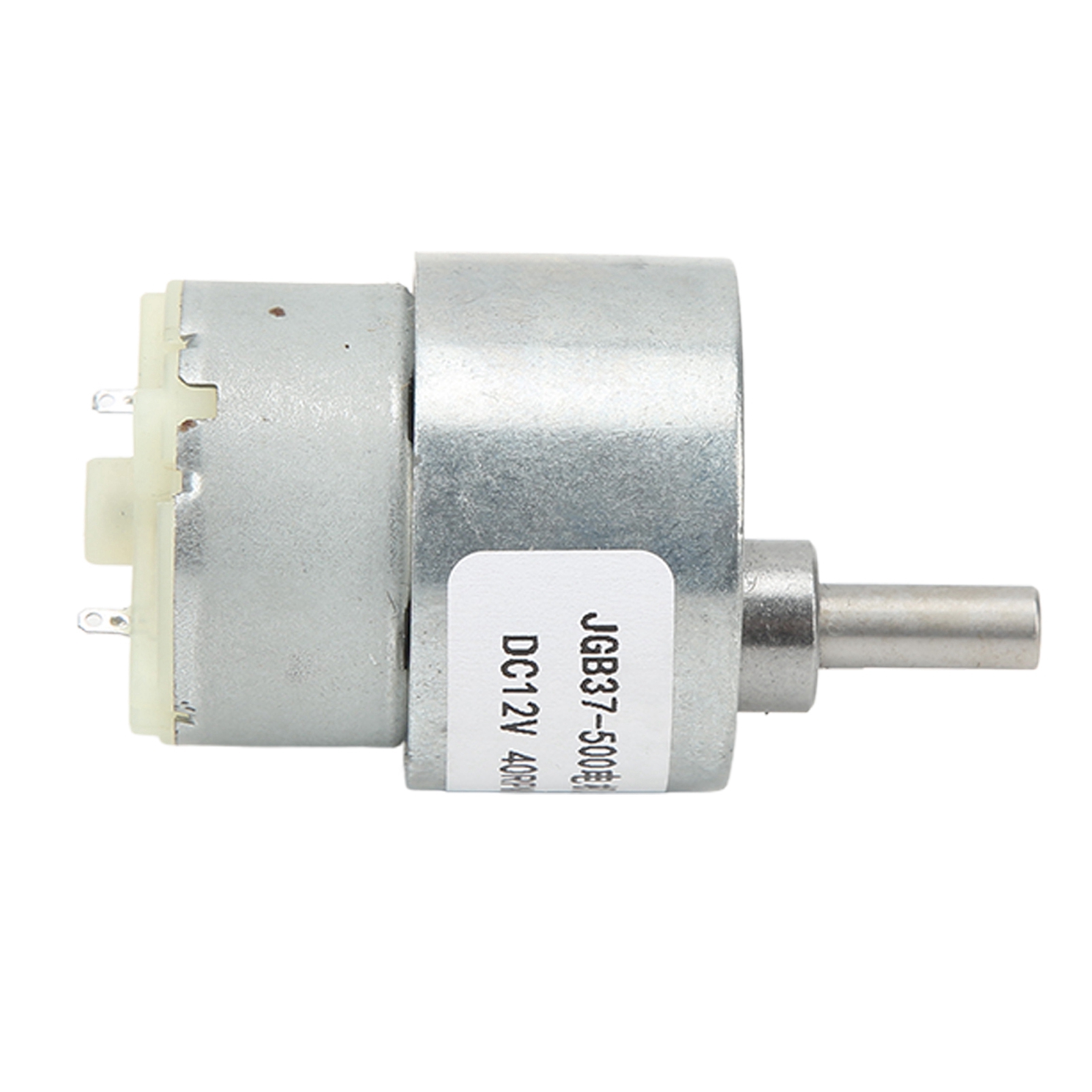40 U/min Gleichstrom-getriebemotor Mit Hohem Drehmoment, Einstellbarer Drehzahl, Mikro-untersetzungsgetriebemotor, 12 V Dc