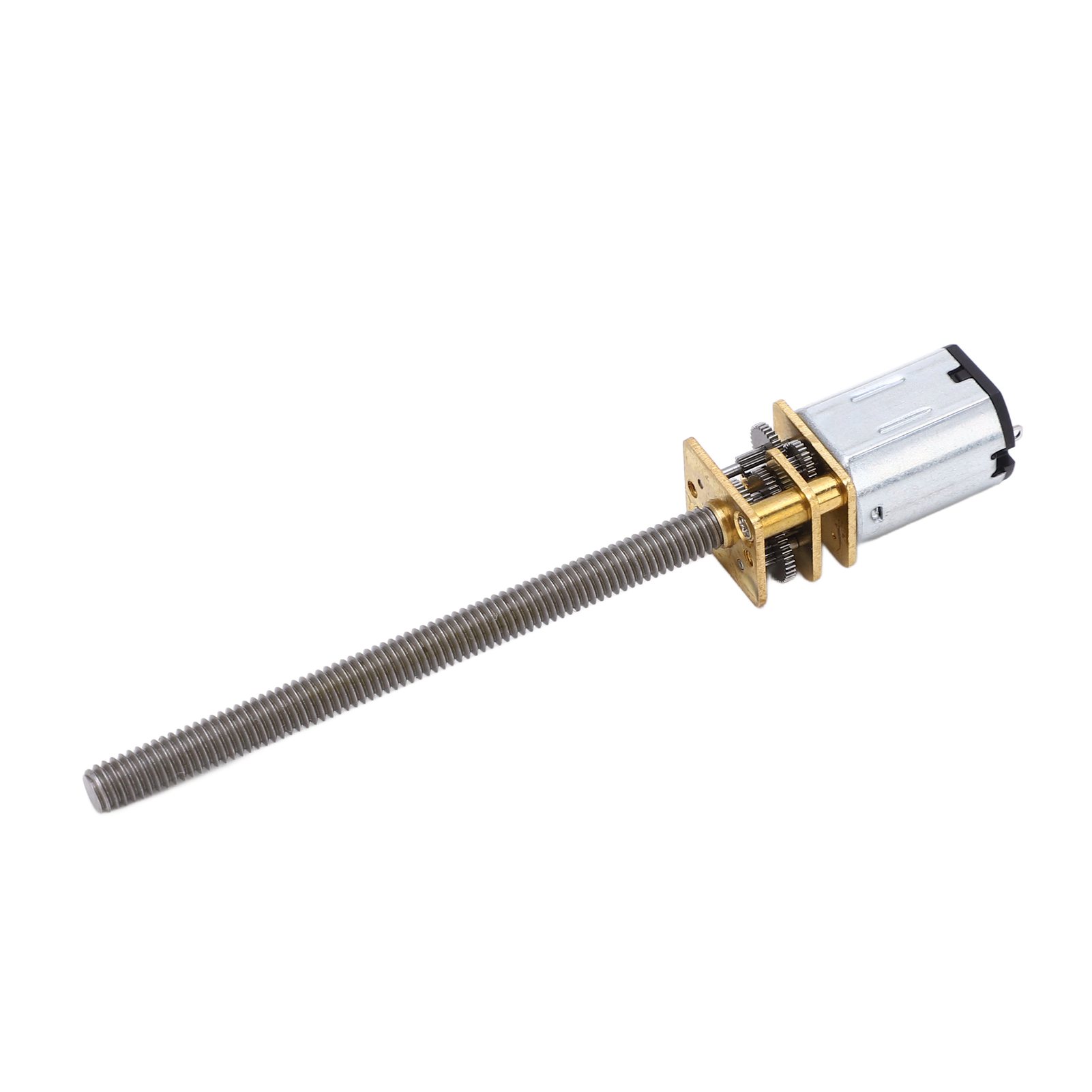 Mikro-elektrogetriebemotor Mit Hohem Drehmoment, 6 V Gleichstrom, 60 U/min, Lange Abtriebswelle, M4x55 Gewindestange