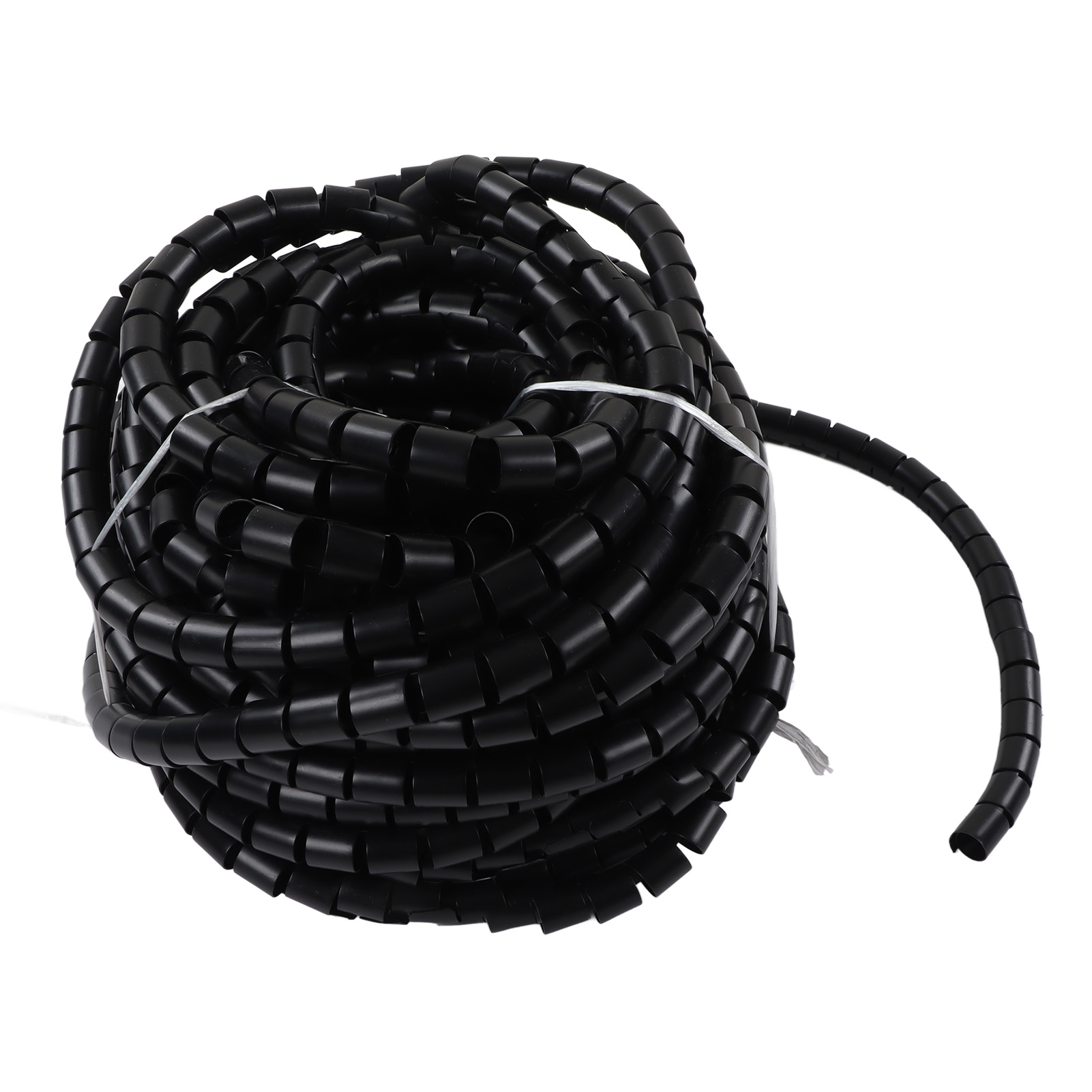 Kabelschutzhülle, Verschleißfest, Säure- Und Laugenbeständig, Kabelschutzschlauch, Schwarz, Durchmesser 32 Mm, 30 M