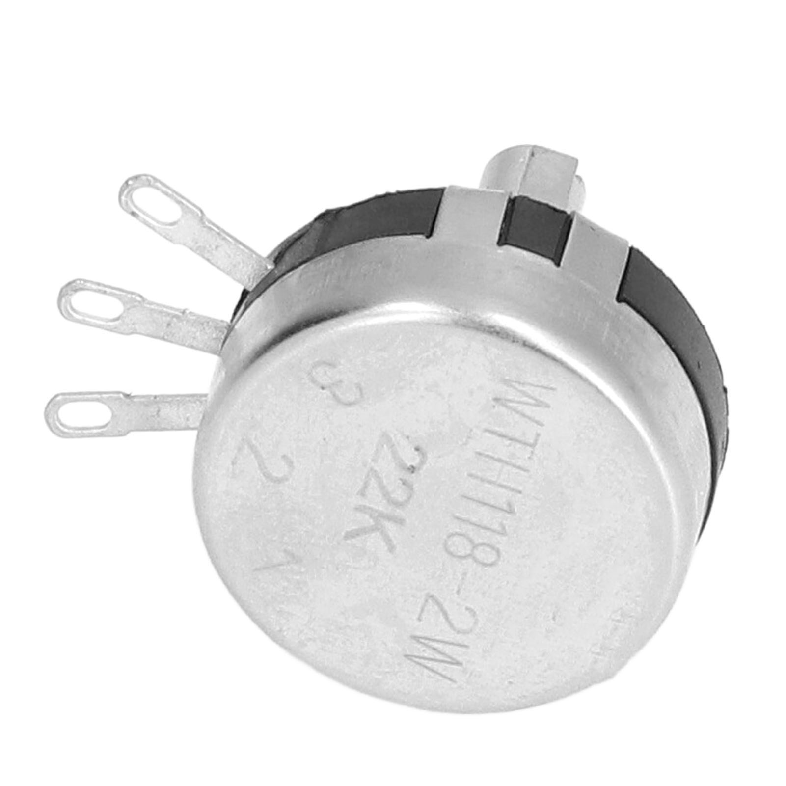 20-teiliges Potentiometer-sortiment, Eingängig, Kohleschicht, Drehpotentiometer, Kegelpotentiometer, Wth118‑2w22k