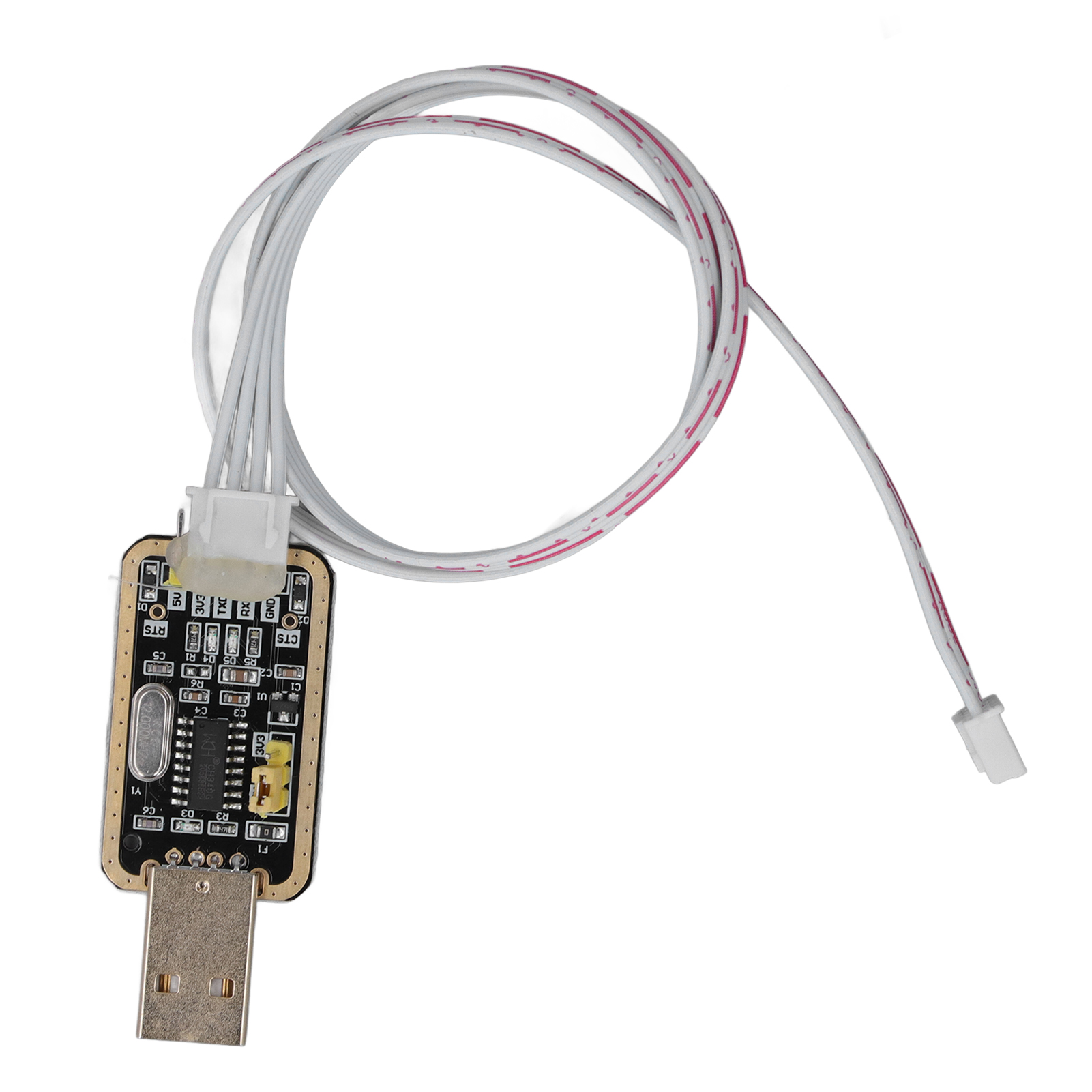 Usb-zu-ttl-seriell-adaptermodul 300 Bps – 1,5 Mbps, 340-chip Mit Anzeige