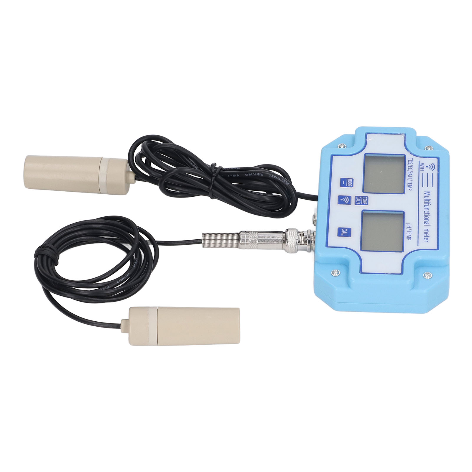Digitales Wasserqualitätsmessgerät 3-in-1: Ph-wert, Temperatur, Salzgehalt, Klares Display – Wasserqualitätsprüfgerät Für Aquarien