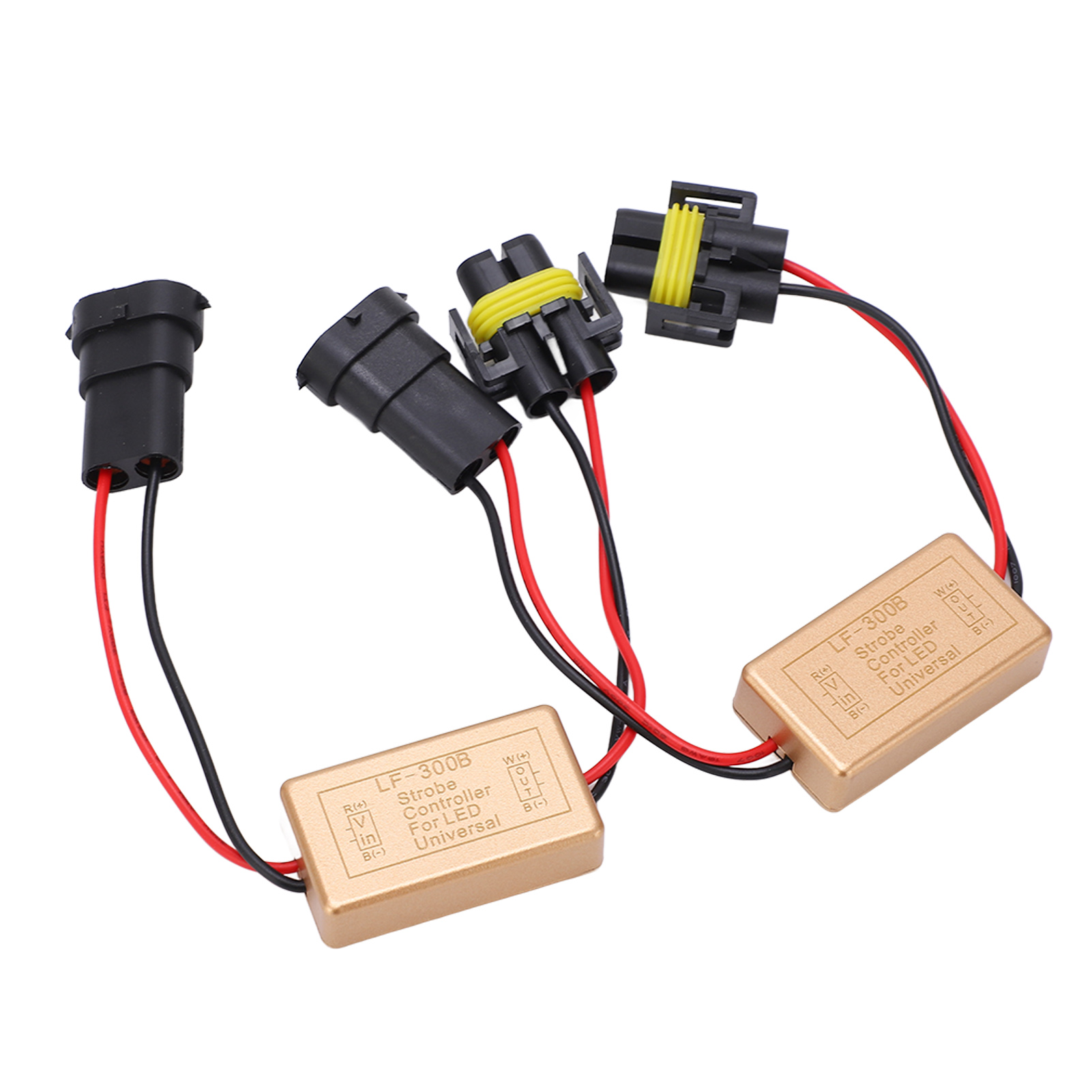 2 Stück Blitzlicht-controller 50w, Gute Hitzebeständigkeit, 3 Lampentypen, Blitzlicht-controller-blinkermodul Für Nebelscheinwerfer
