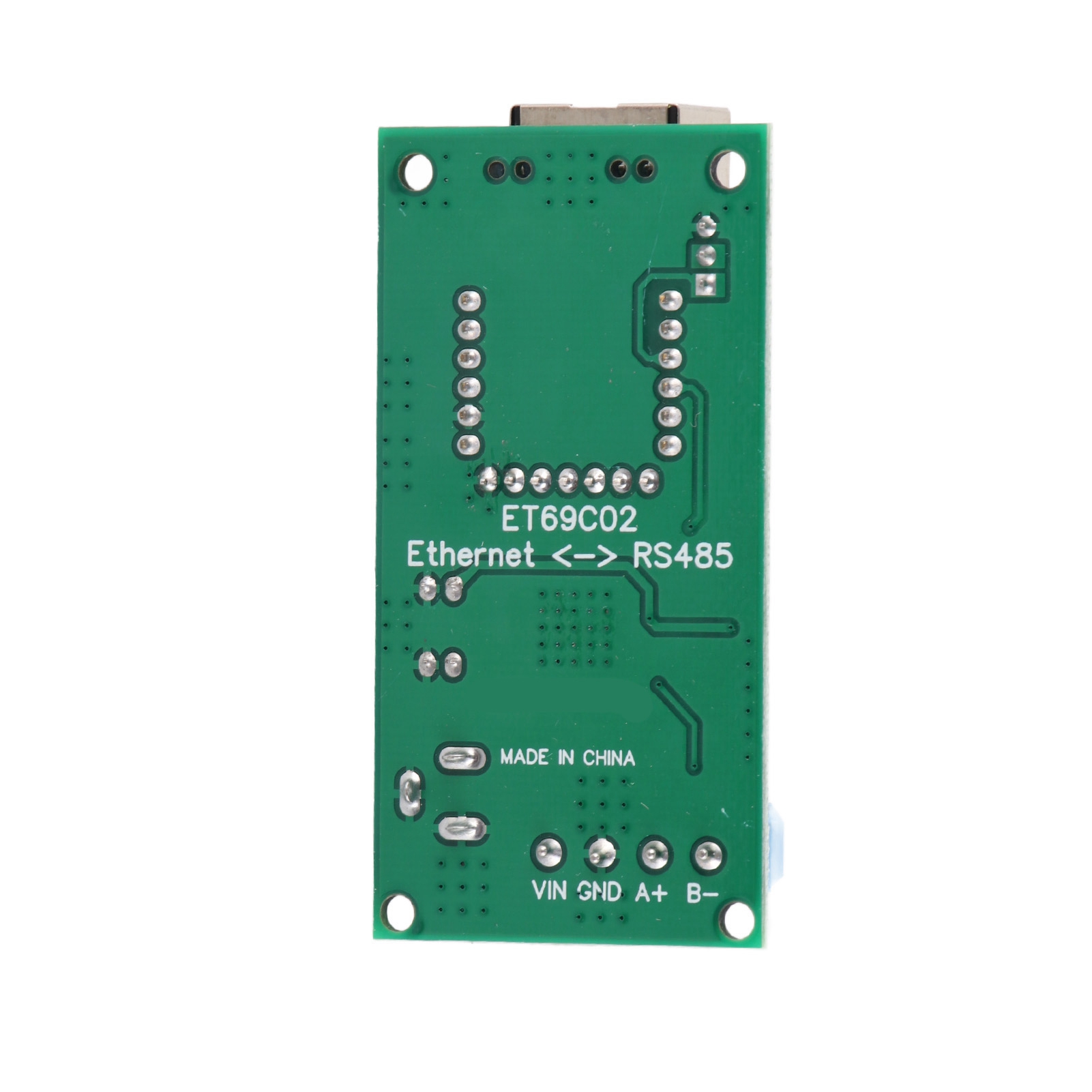 Ethernet-zu-rs485-konverter 9600 Bps, Tvs-überspannungsschutz, Rs485 Rtu Tcp-zu-ethernet-udp-tcp-modul, 12 V, Ohne Gehäuse