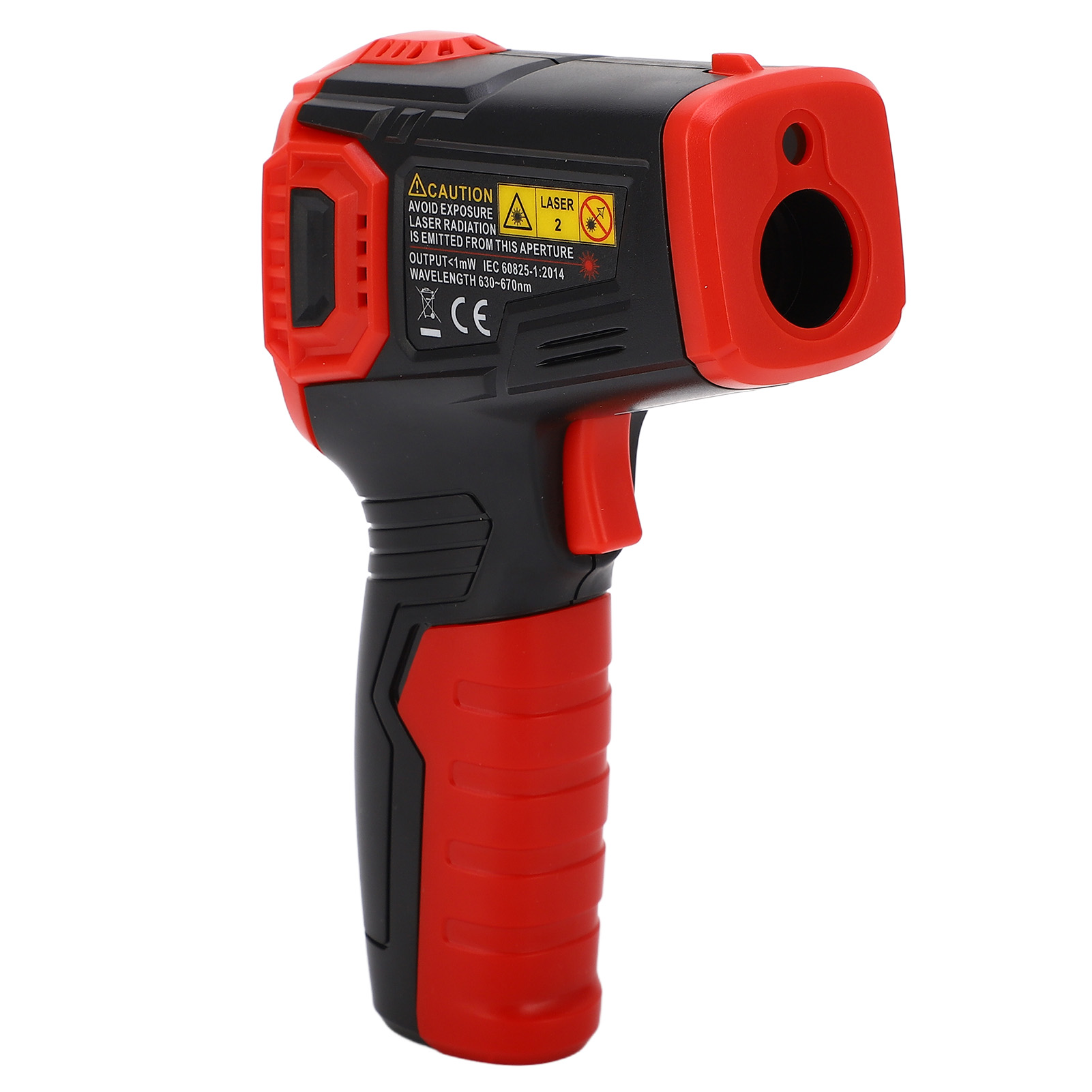 Infrarot-thermometer Mit Akustischem Und Optischem Alarm, Farb-lcd-bildschirm, Berührungsloses Thermometer Für Industrielle Anwendungen