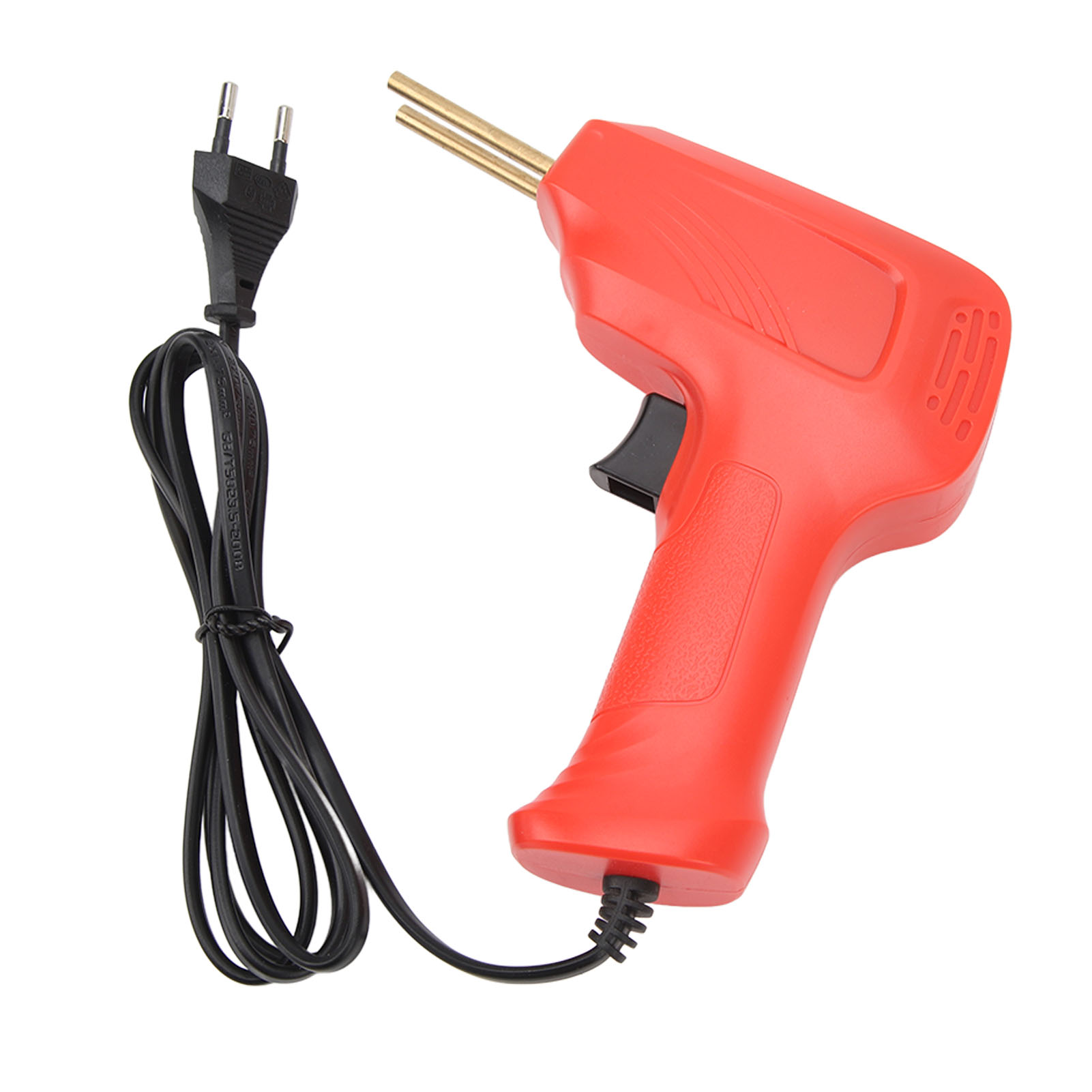 Kunststoffschweißgerät Mit Heißtacker, 50 W, Eu-stecker, 220 V, Für Kfz-reparaturen, Rot