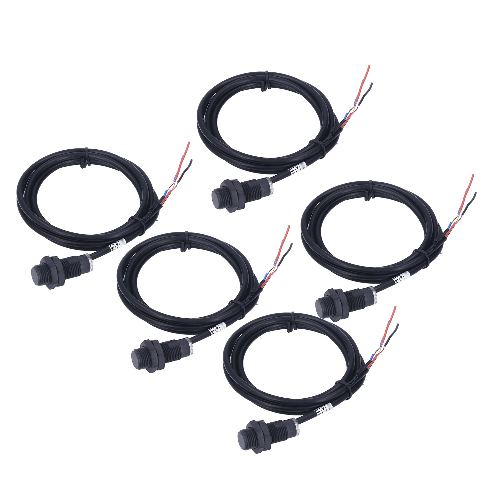 5 Stück Hall-effekt-sensor Npn, Normalerweise Offen, 10 Mm Messbereich, Hall-effekt-näherungssensor-schalter, Dc 5–30 V