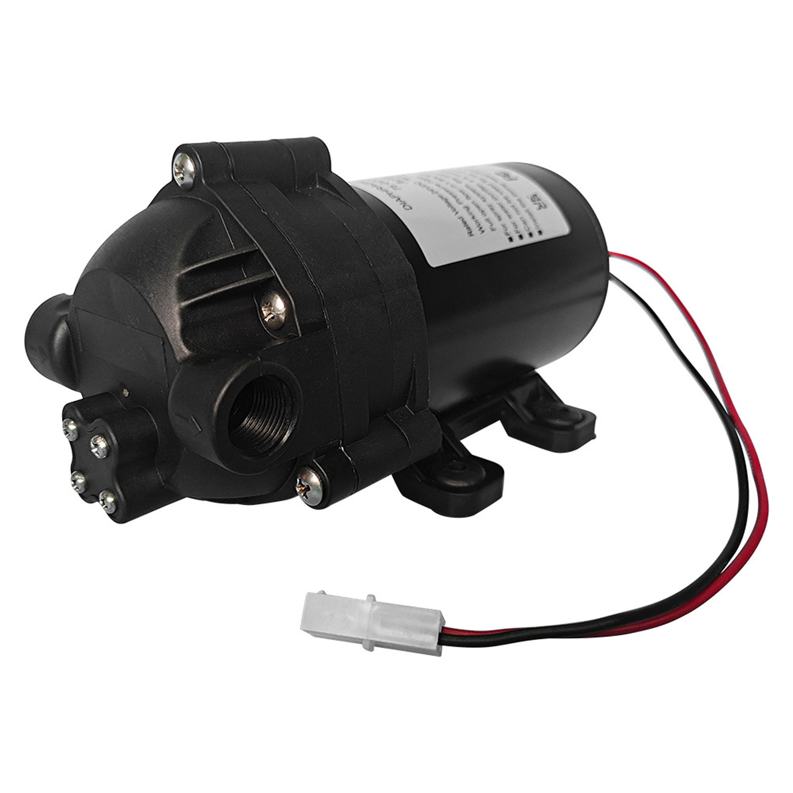 Membrandruckpumpe 75g, Industrielle Wasserdruckpumpe Mit 3/8-zoll-innengewinde, 24 V Dc, 36 W