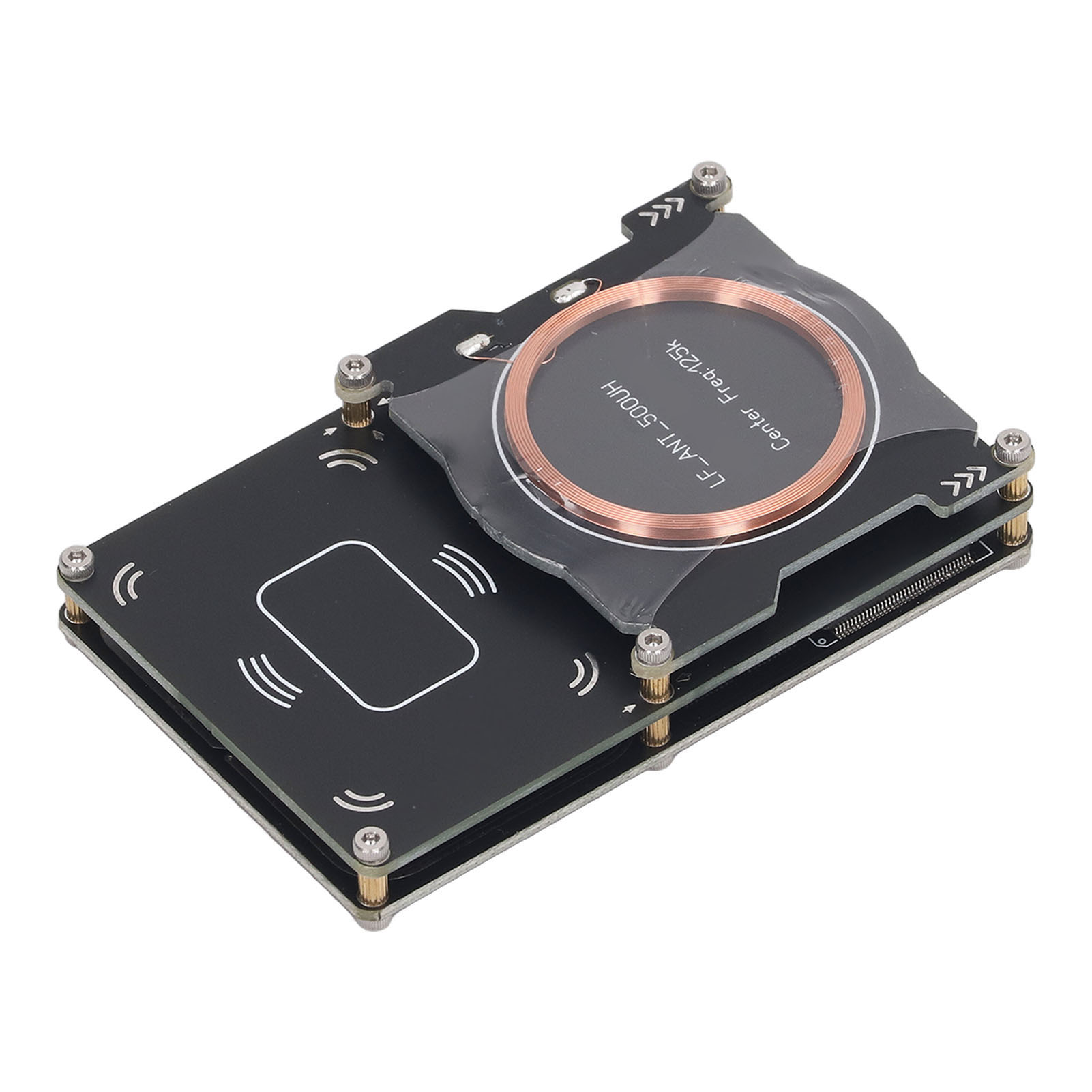 Nfc-kartenlesegerät-set Mit 512 Kb Speicher-ic, Id-kartenkopierer, Lesegerät Und Schreibgerät Mit Uid-karten Und Schlüsselanhänger Für Wohnungseingang (4 Uid-karten Und 1 Uid-schlüsselanhänger)
