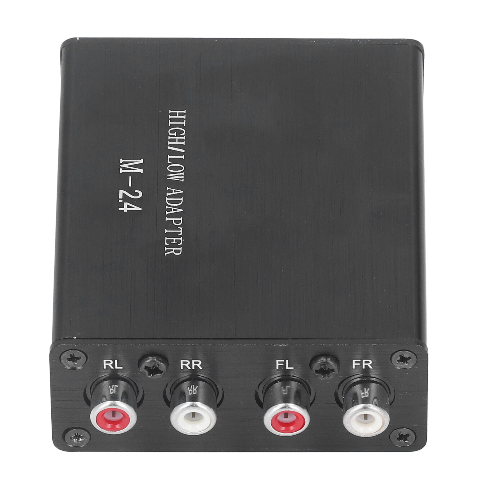 Hoch-tief-audiowandler Aus Aluminiumlegierung Mit Verzögerung, 2 Eingänge, 4 Ausgänge, 12 V Dc