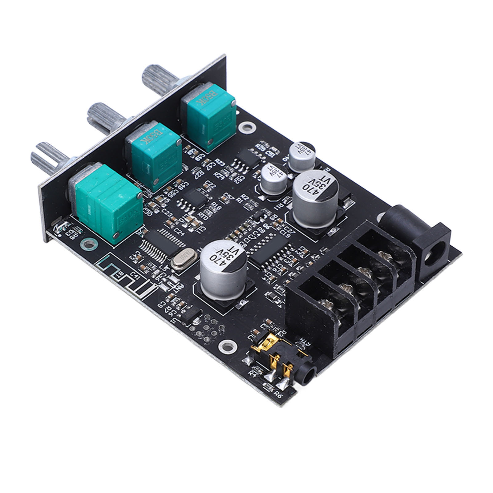 2.0 Stereo Bluetooth-leistungsverstärkerplatine, Digitales Hifi-verstärkermodul, Hoch- Und Tieftonregelung, 50 W + 50 W