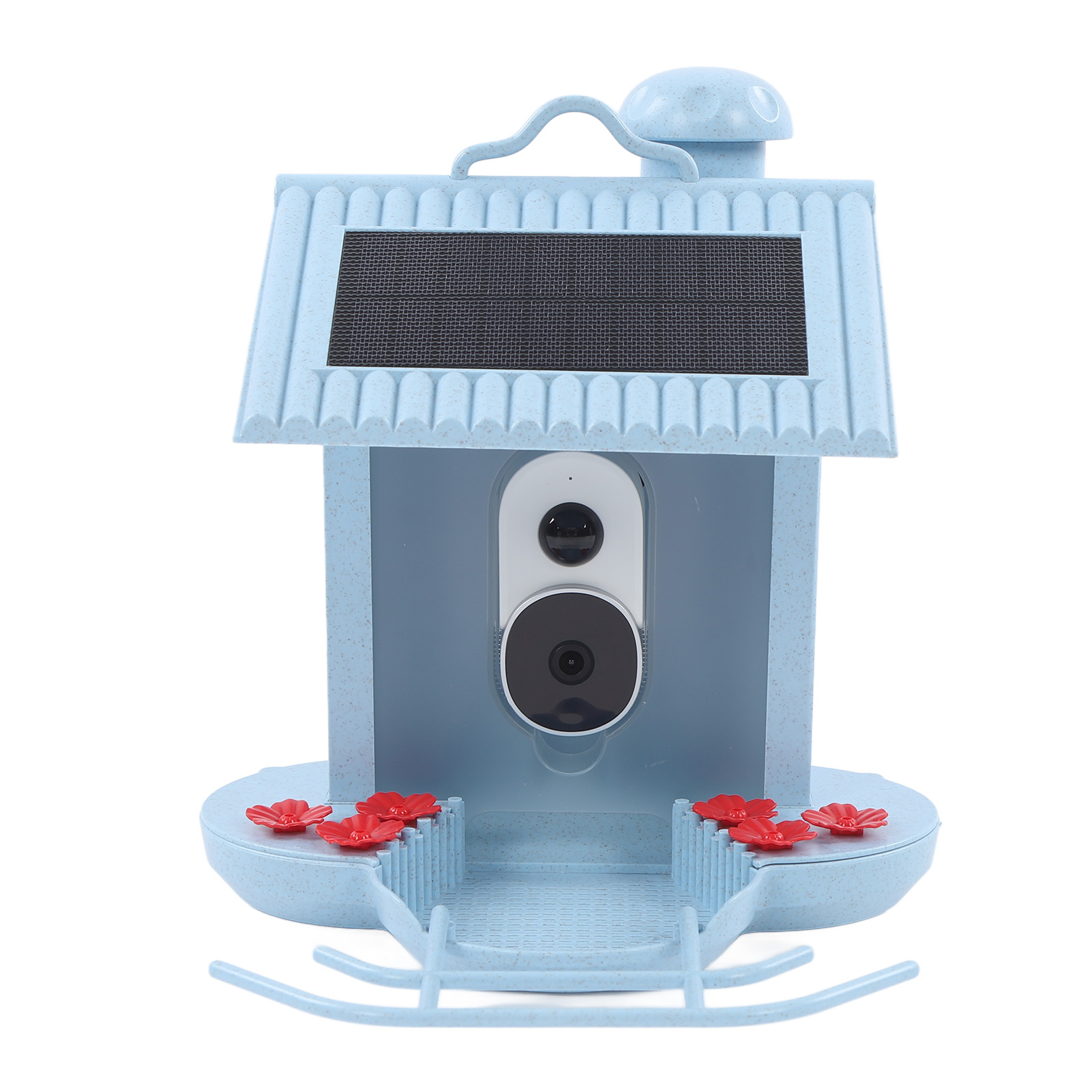 Solarbetriebene Vogelfutterstation Mit Kamera, Bewegungserkennung, Automatischer Aufnahme, Ki-gestützter, Wasserdichter Vogelbeobachtungskamera Für Garten Und Terrasse