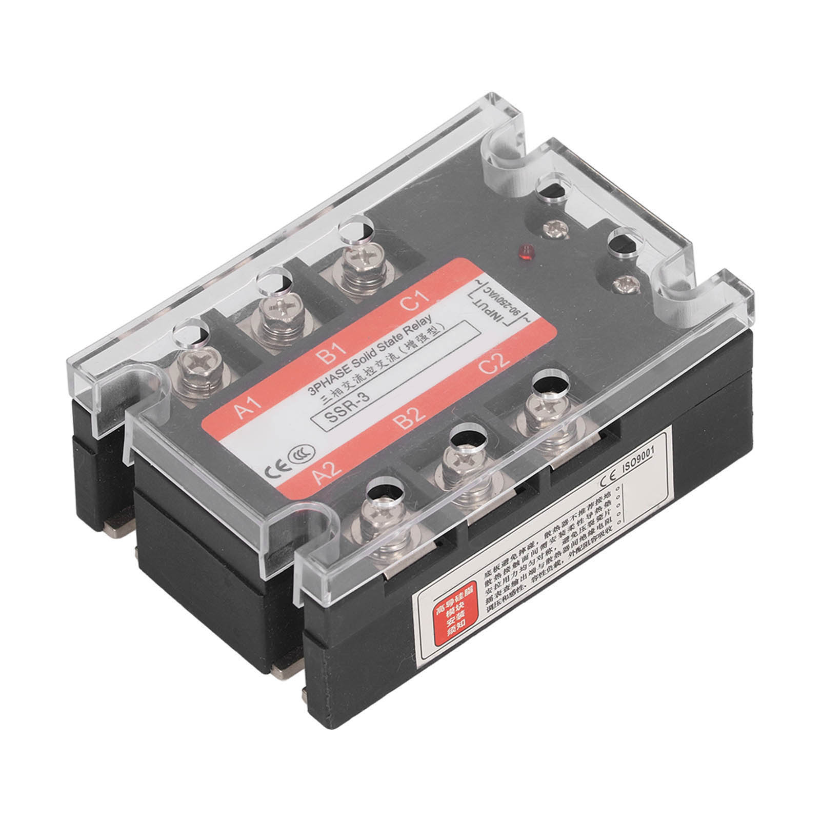 Dreiphasen-halbleiterrelais 120 A A48120, Vollständig Isoliert, Linear Kompensiert, Ac/ac, Ssr 480 V