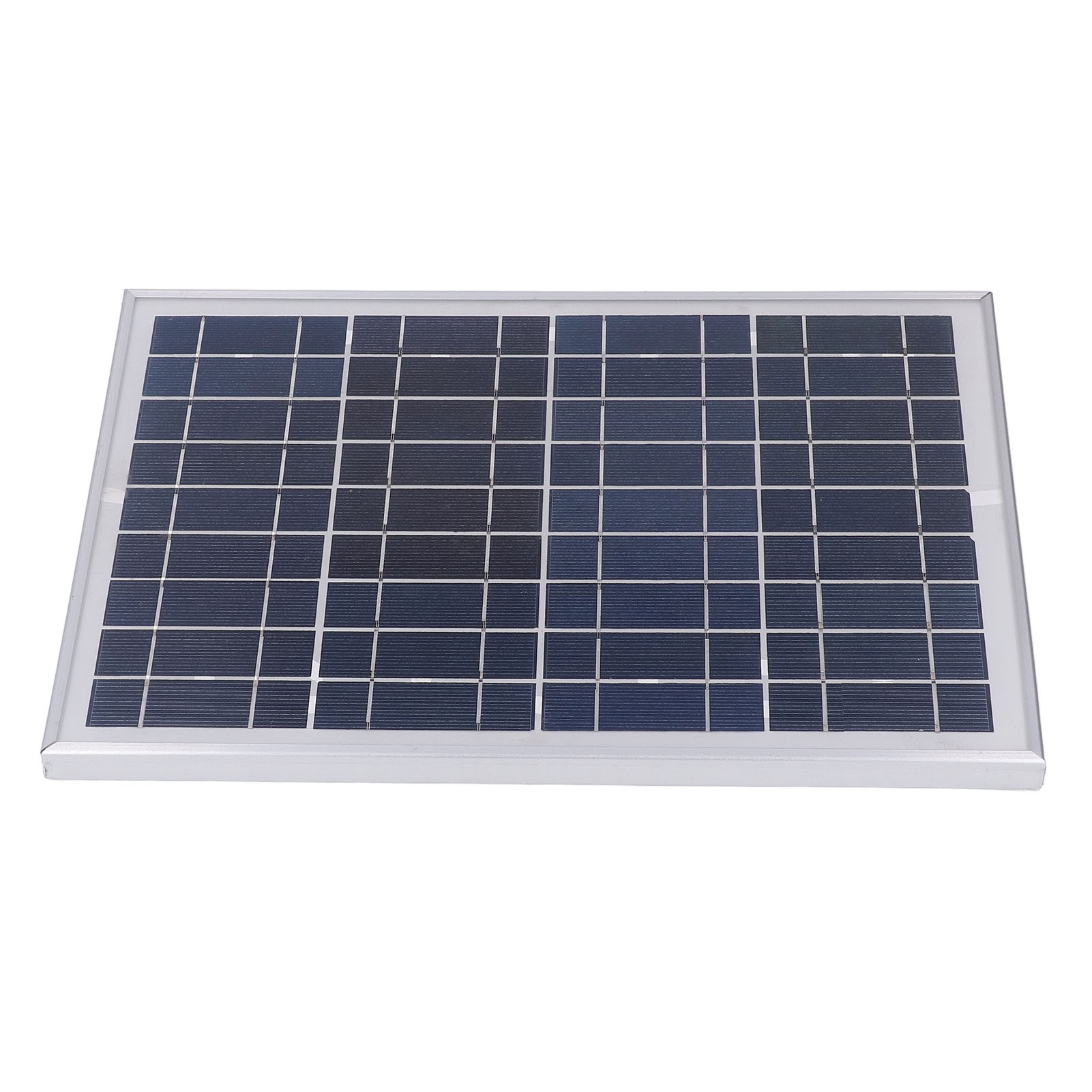 10w Solarpanel, Vorgebohrt, Monokristallin, Wasserdicht, 18v, Für Netzunabhängige Außenbeleuchtung