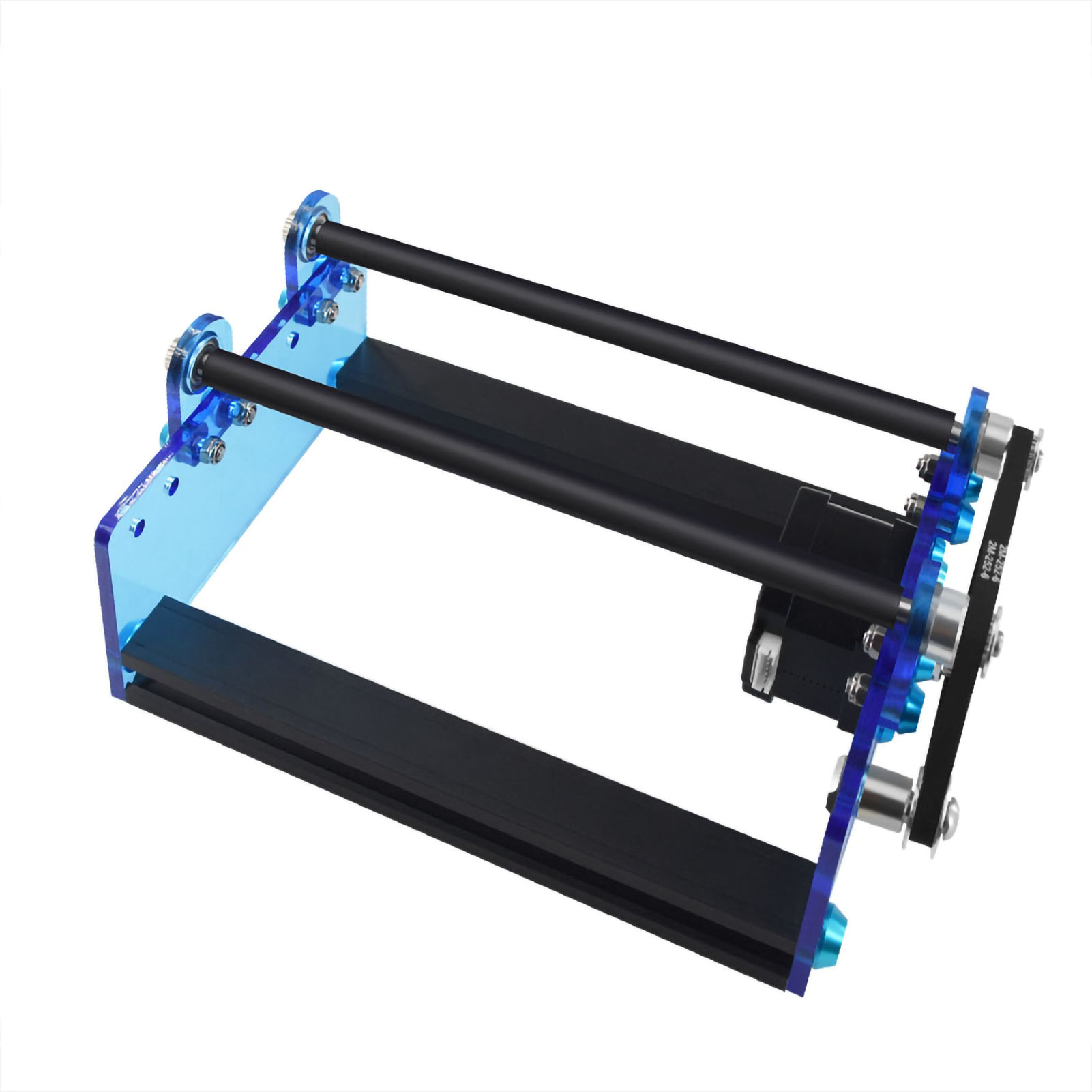 Laser-rollengravurmodul Mit Y-achse Und Zusätzlicher Höhenverstellsäule, Höhe 150 Mm / 5,9 Zoll