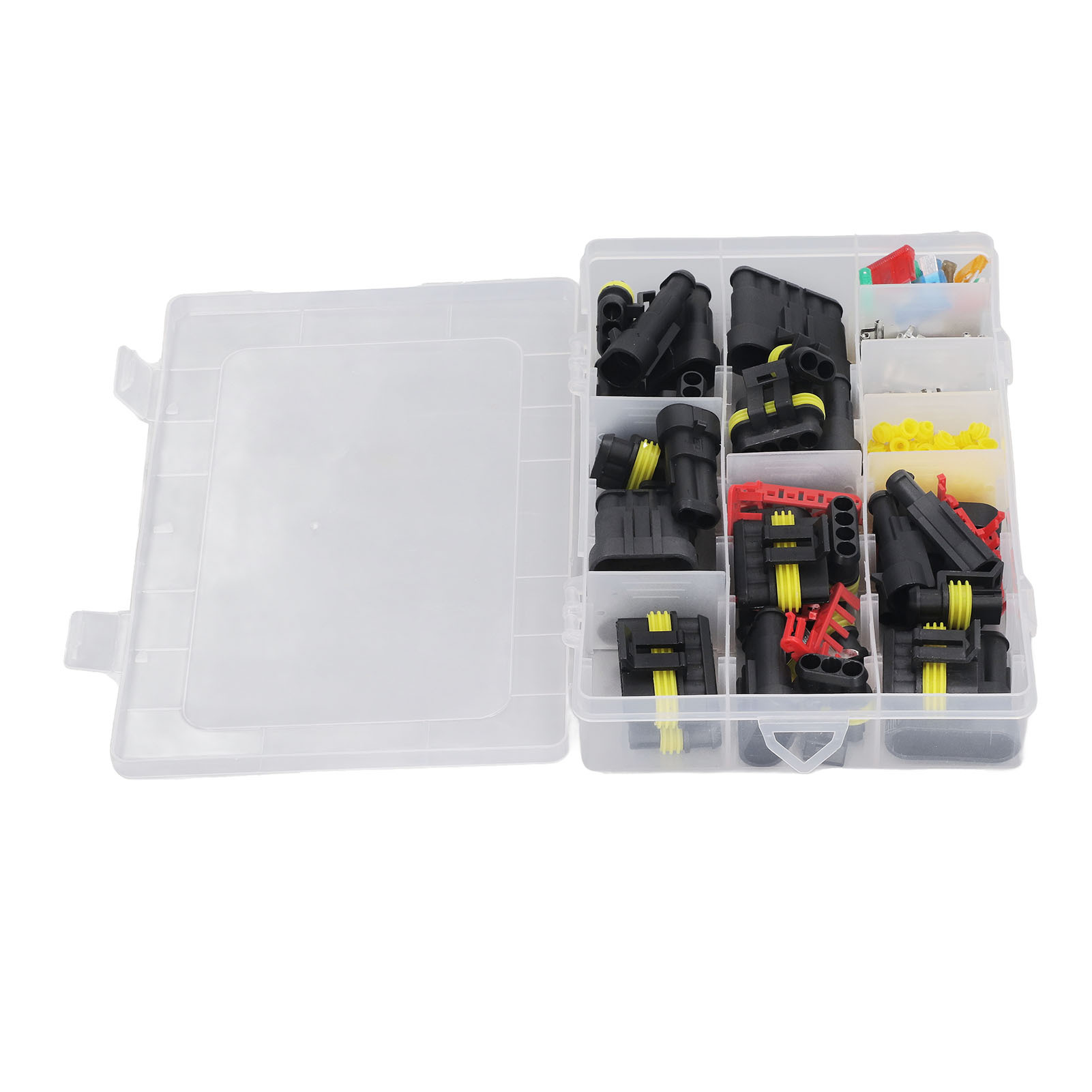 Kfz-elektrik-steckverbinder 5–30 A, Wasserdicht, Schnellanschluss-kabelbaum-steckerset