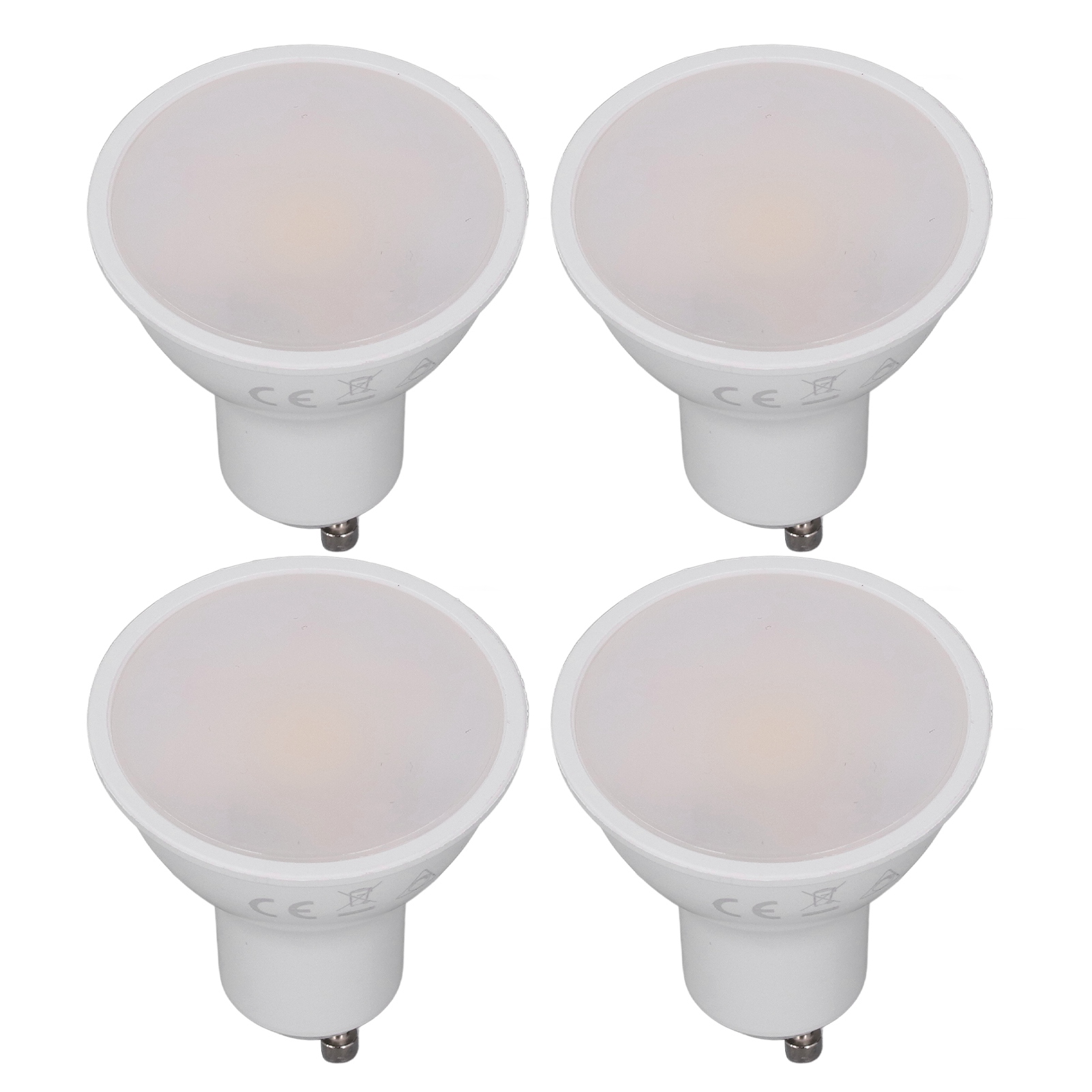 4er-pack Wlan-fähige Smart-glühbirnen Mit App-steuerung, Dimmbar, Abs, Intelligente Led-lampen Für Den Heimgebrauch, 220–240 V