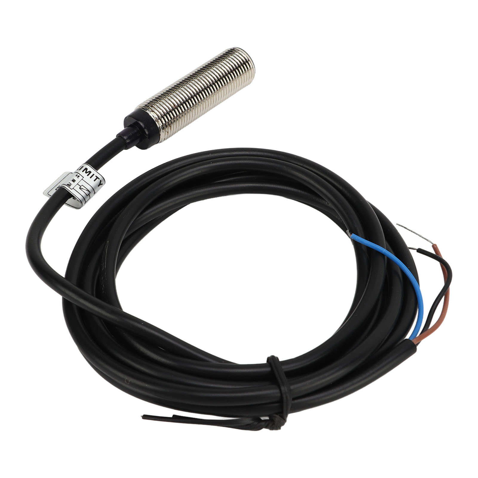4 Stück 12-mm-induktiv-näherungsschalter Pnp 3-draht, Normalerweise Offen, Ip67, No-kontakt-näherungssensor, 6–36 V Dc