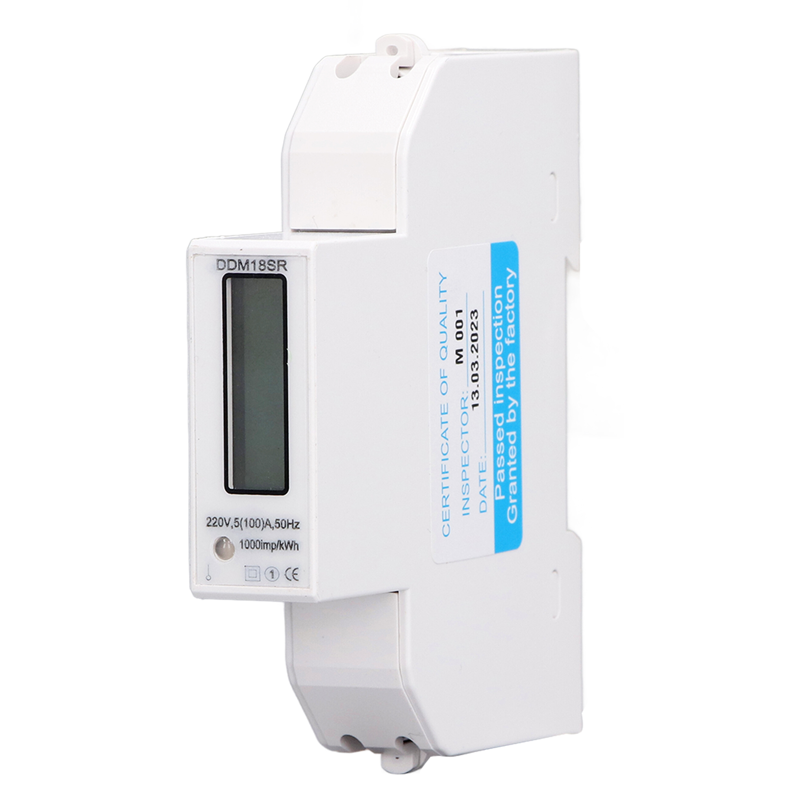 Gleichstrom-220-v-energiezähler Mit Lcd-anzeige, Ip51 Wasserdicht, Fernbedienung Rs485, Einphasen-stromverbrauchsüberwachung 5–100 A