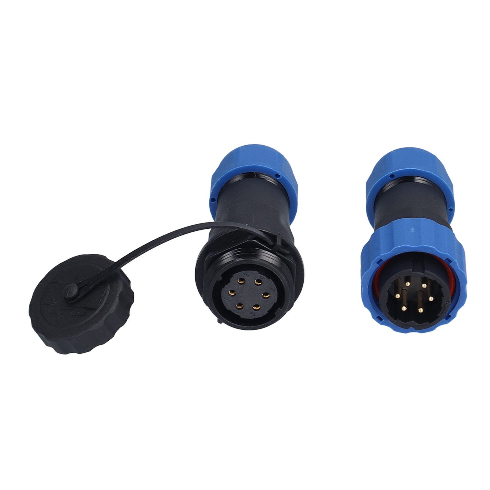 Luftfahrtstecker Ip68 Wasserdichter Stecker, Männlich/weiblich Stoßverbinder, 380 V, Sp206-pin