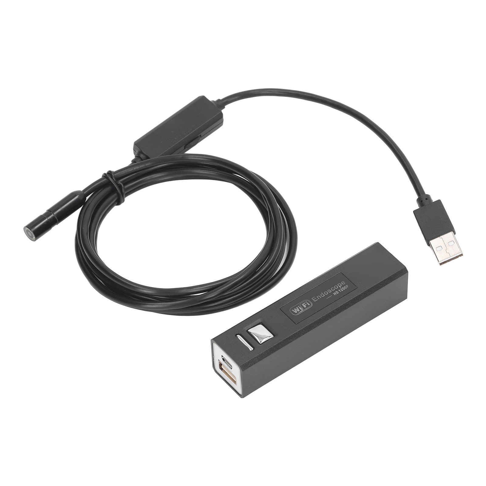 Industrielle Wlan-endoskopkamera Mit Zusatzleuchte, Ip67-wasserdichtem Objektiv, 2412–2612 Mhz, 70°-boroskop, 10 M Kabellänge