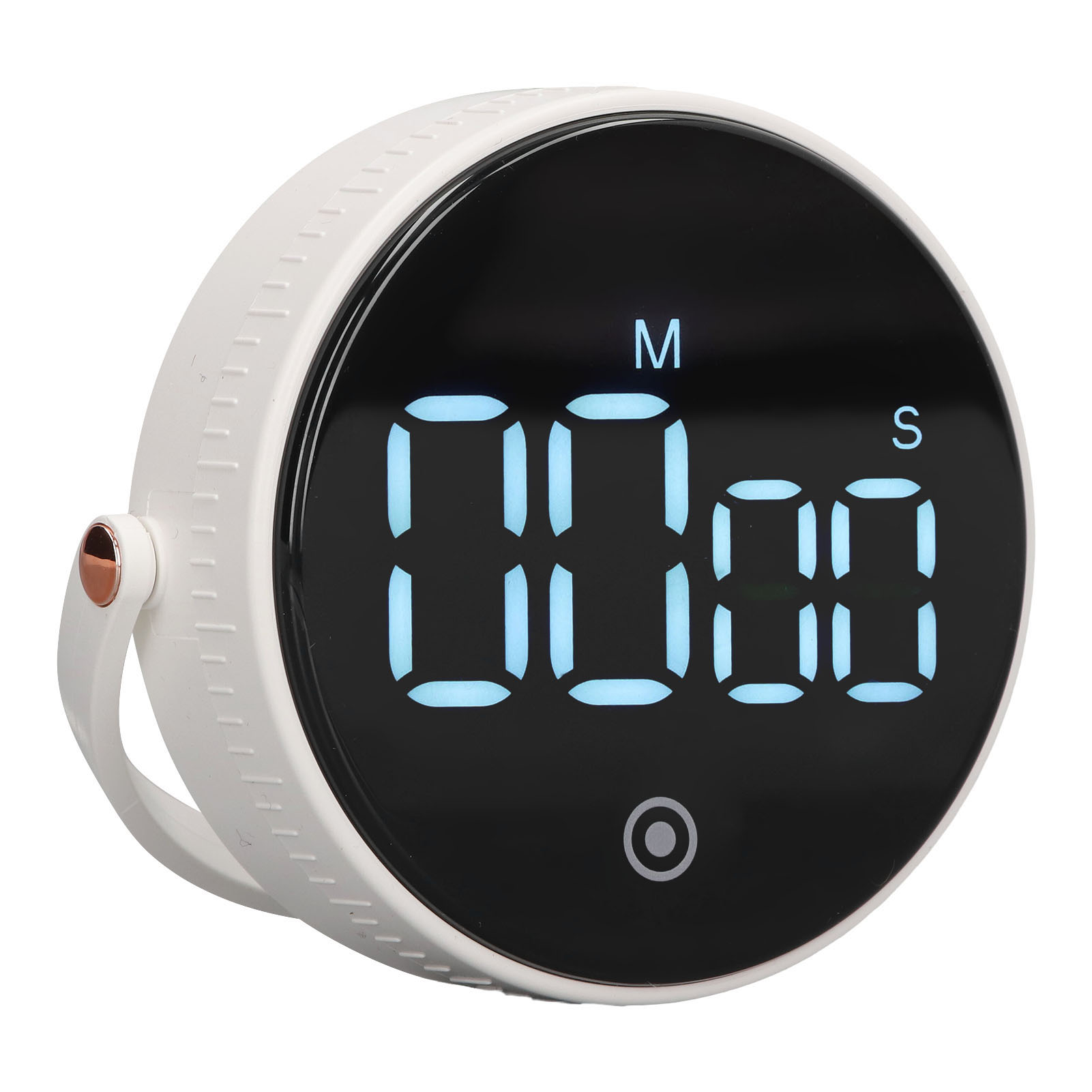 Digitaler Küchentimer Mit Magneten, Großem Led-display, Countdown-funktion, Einstellbarer Lautstärke, Ideal Für Kinder, Klassenzimmer Und Fitness, Weiß