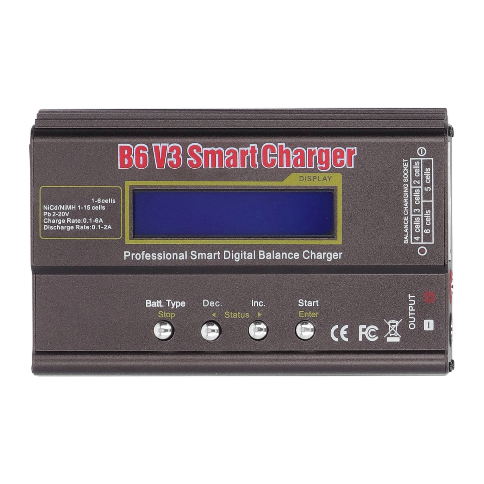 Balance-ladegerät/entlader, Zeitsparendes 80-a-smart-digital-lipo-ladegerät Für Kfz-netzspannung 100–240 V