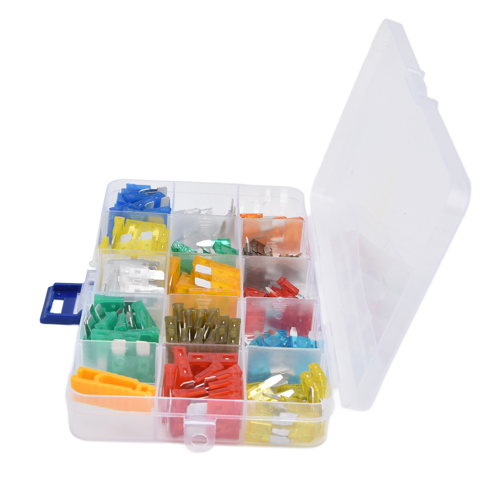 140-teiliges Kfz-flachsicherungs-sortiment Mit Clip, 2–40 A