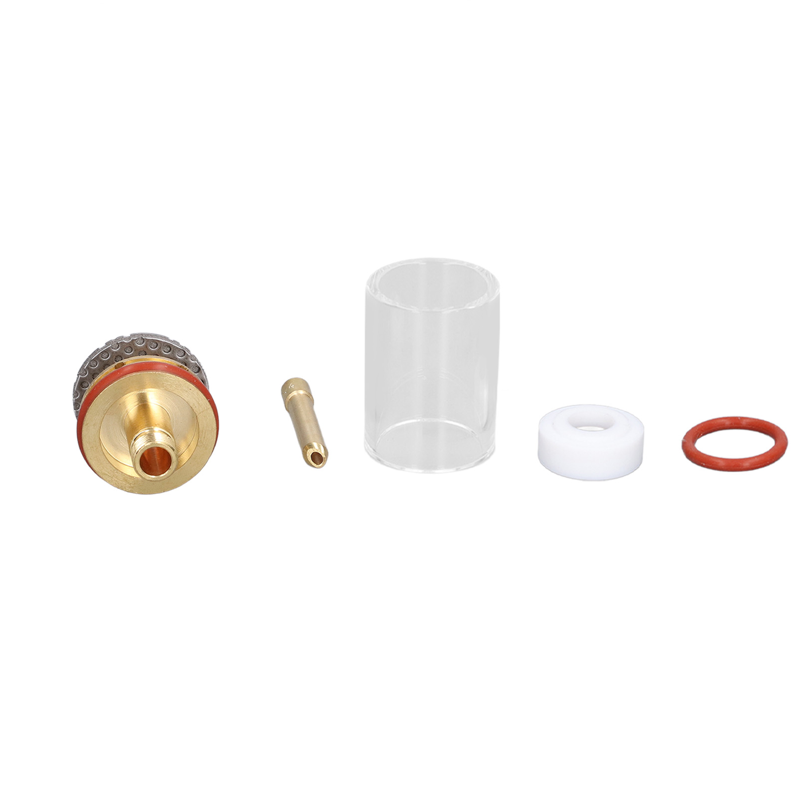 Zubehörset Für Wig-schweißbrenner, Argon-schweißglas, Passend Für 2,4 Mm Wp‑17/18/26