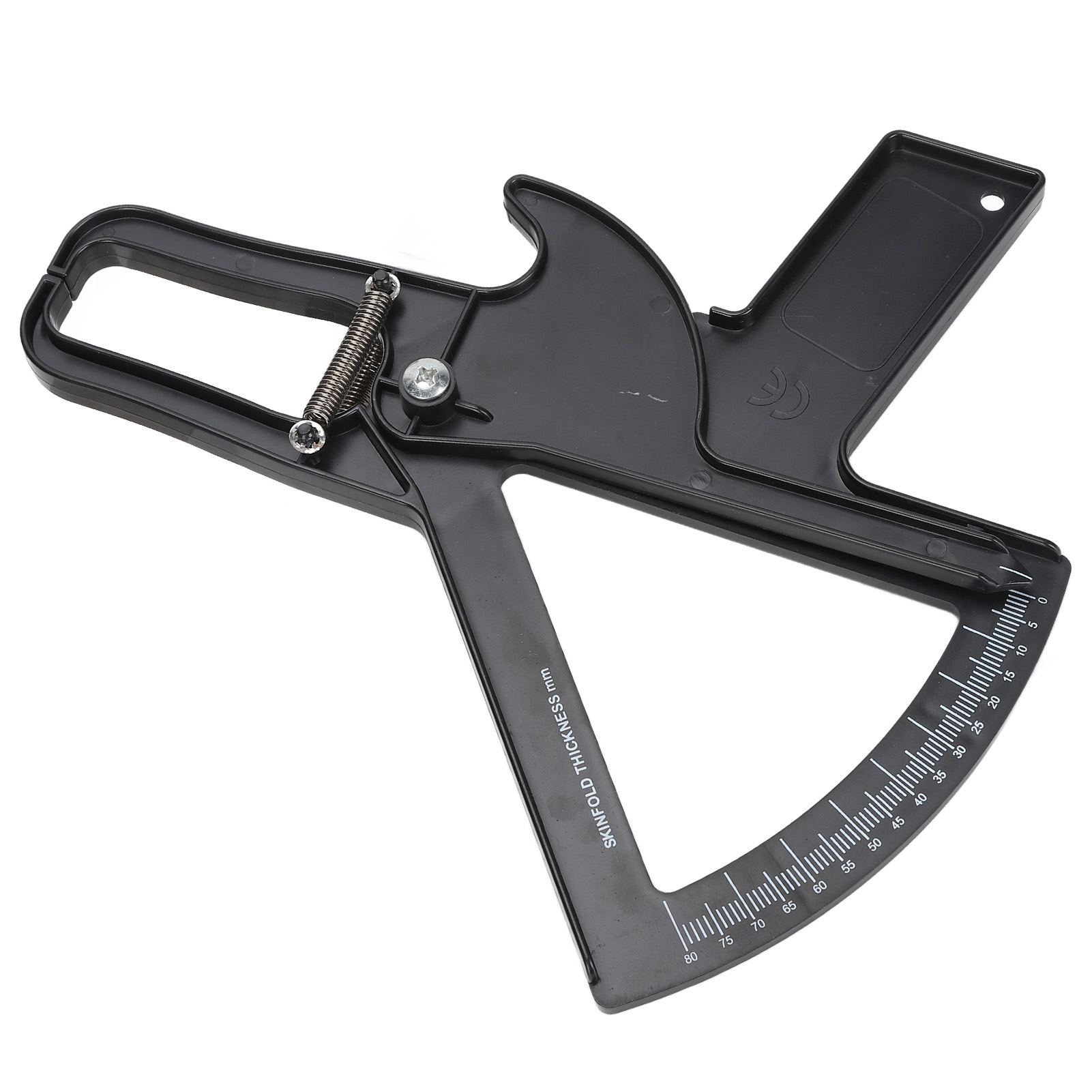 Handliches Körperfettmessgerät Mit Federdesign Aus Abs-kunststoff Zur Messung Der Talgdicke (0–80 Mm)