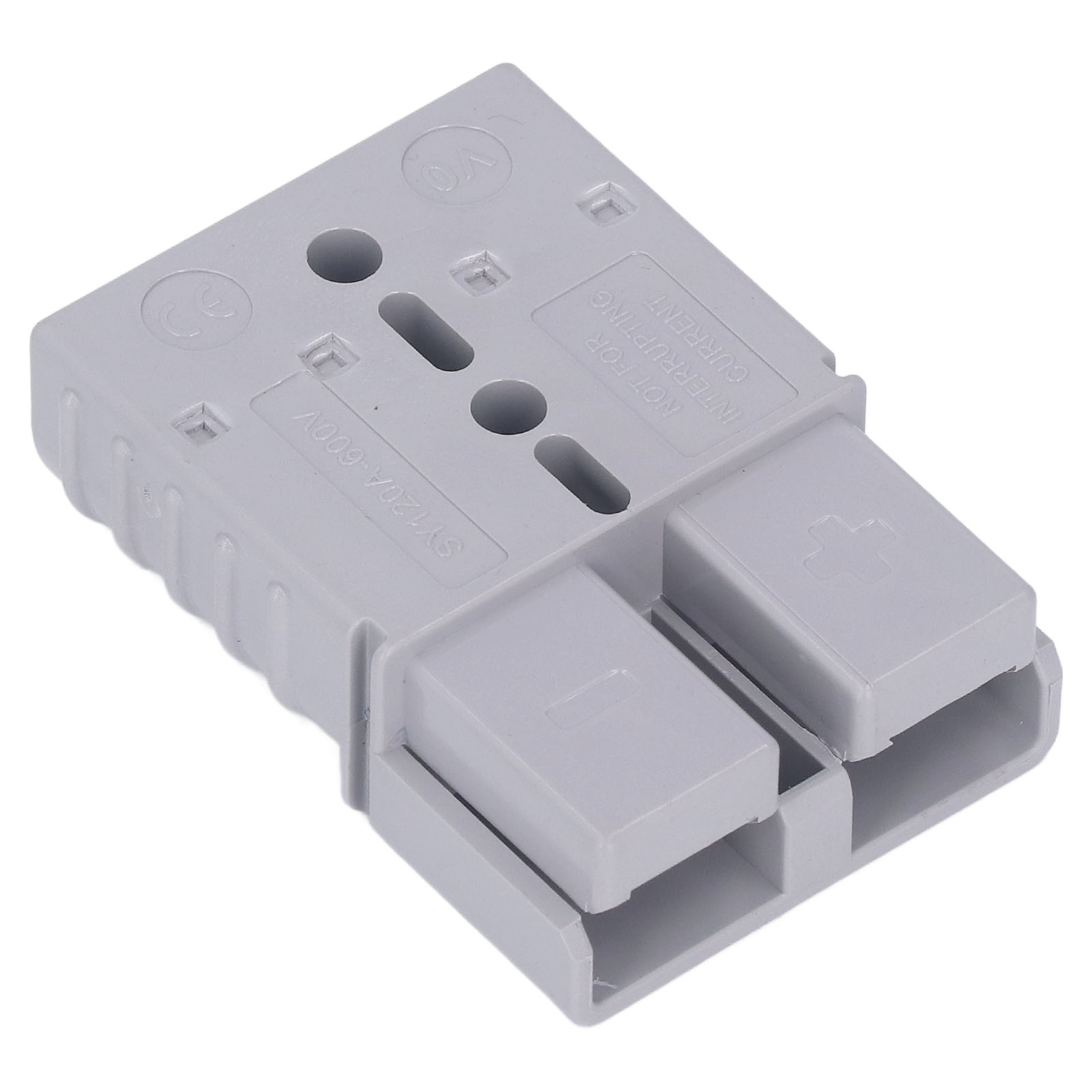 2 Stück Schnellkupplungsstecker Für Batterien Mit Klemmen, 120 A, 600 V